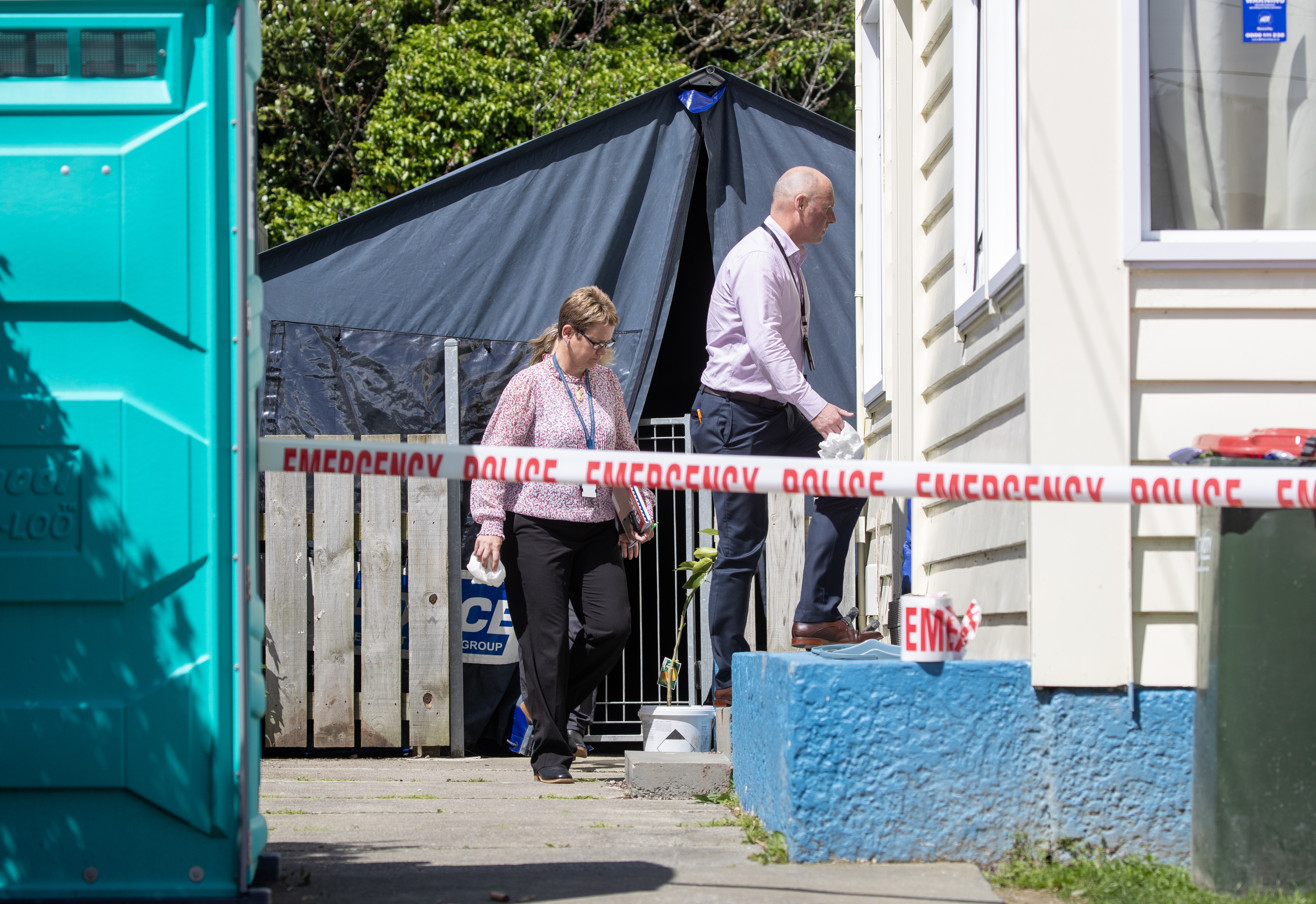 A police spokesperson said inquiries were ongoing and the extensive team investigating the heartbreaking death are continuing. Photo / Mark Mitchell