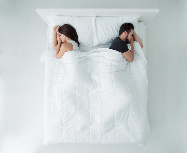 Sleep divorce is on the rise. Photo / Getty Images