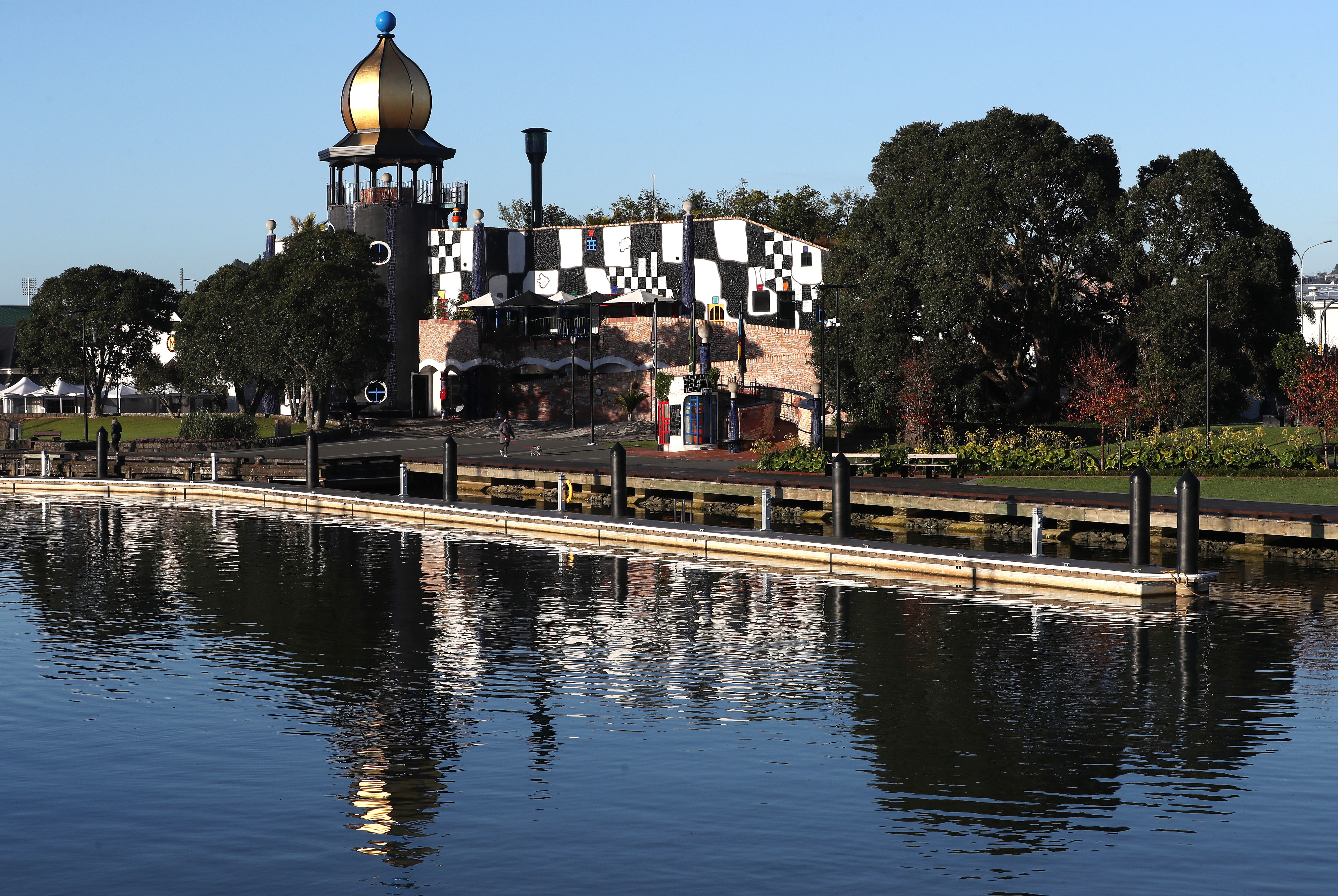 Troubled waters could be ahead for the Hundertwasser Art Centre, with low visitor numbers leading to a larger deficit than what was budgeted in 2023-24. Photo / Michael Cunningham