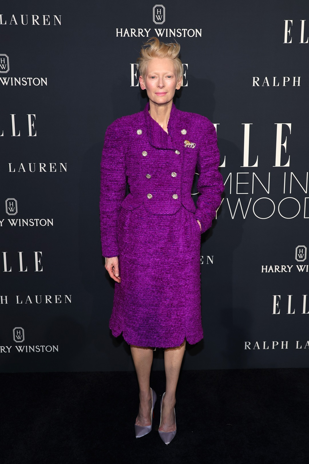 Tilda Swinton attends the 2024 Elle Women In Hollywood Celebration in Beverly Hills. Photo / Getty Images