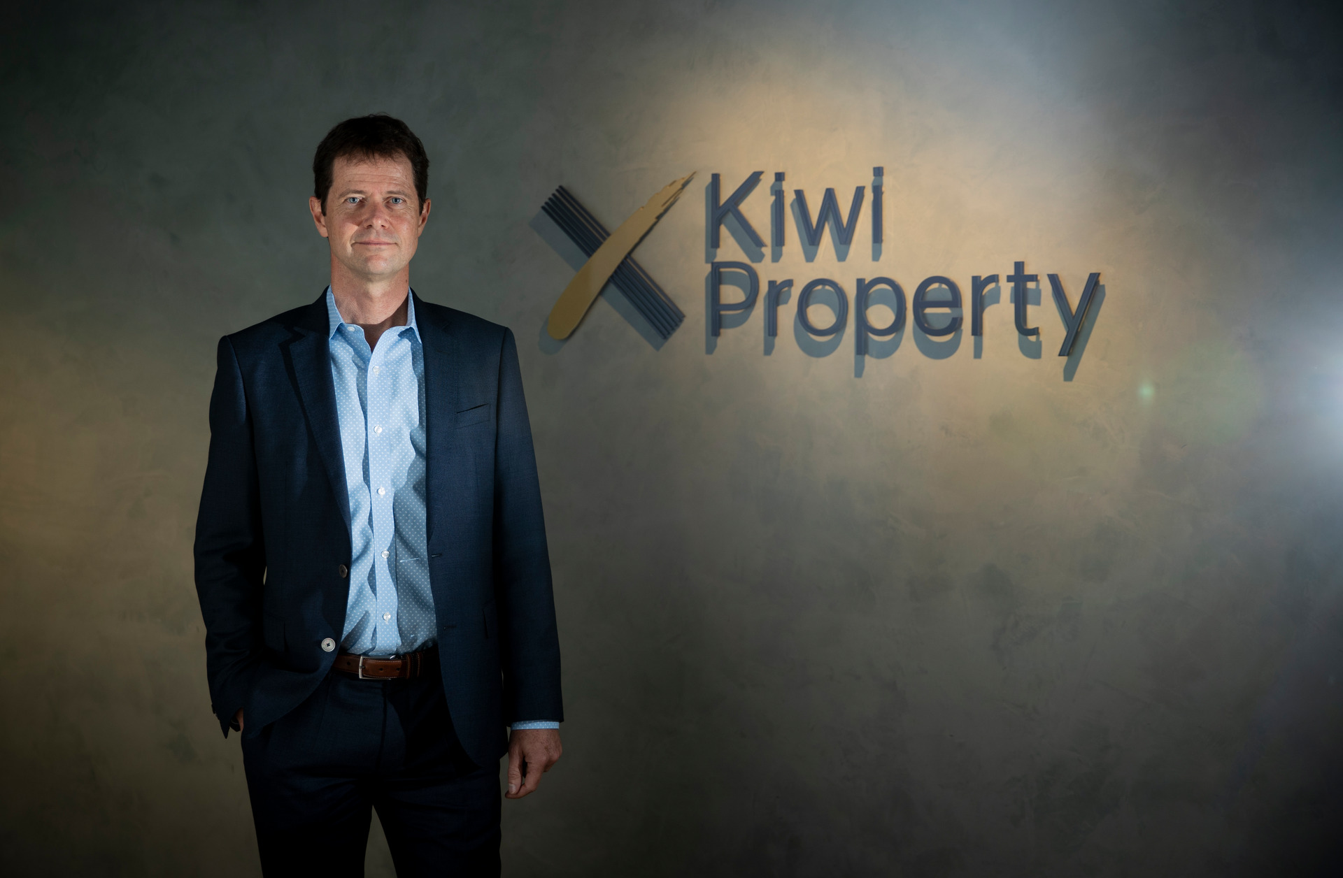 Kiwi Property CEO Clive Mackenzie at his office this month. Photo/Dean Purcell