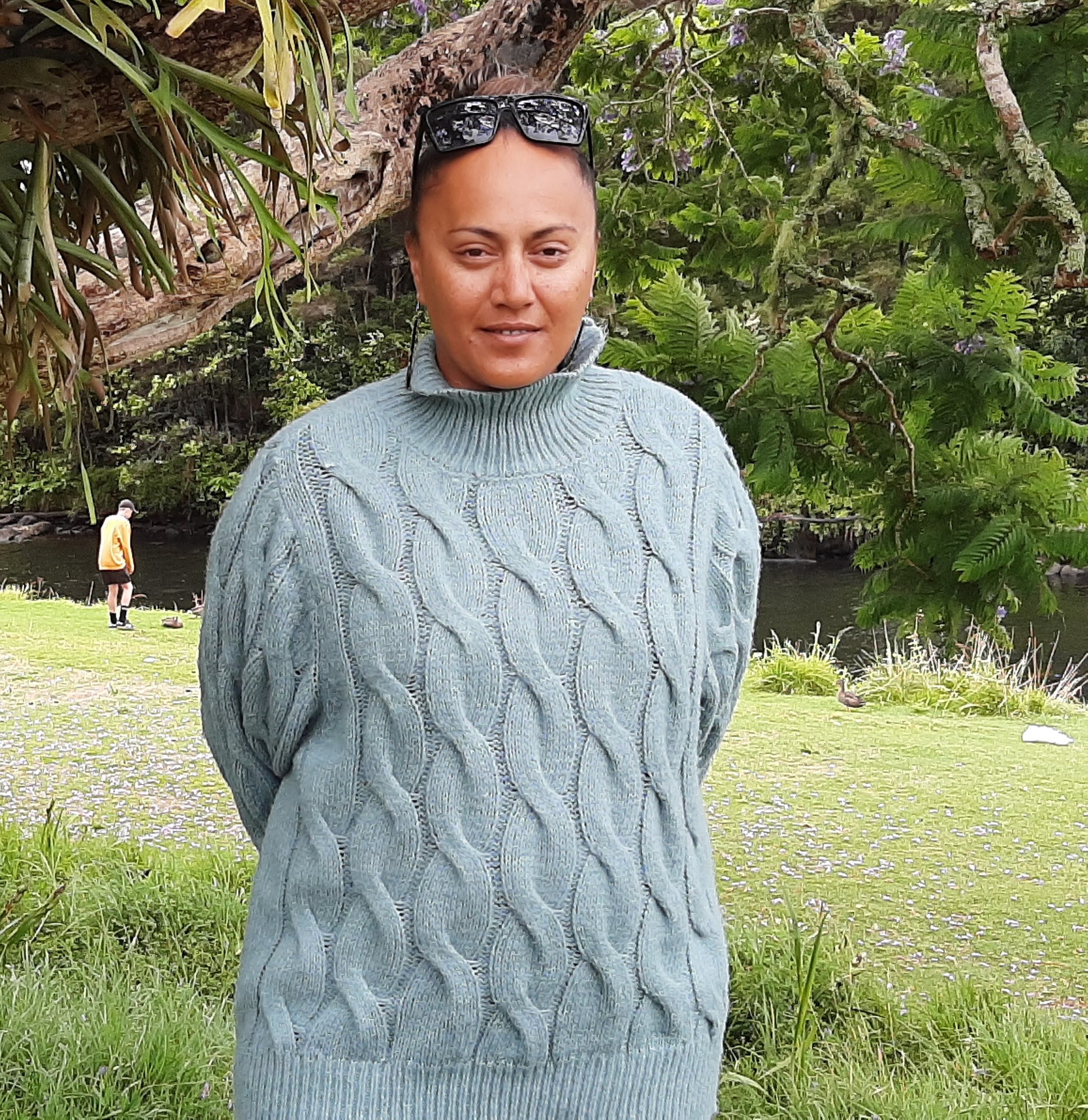 Karangahape marae trustee Nyree Porter-Manuel said the sea beds in the Whangaroa Harbour need to be left alone to regenerate. Photo / Jenny Ling
