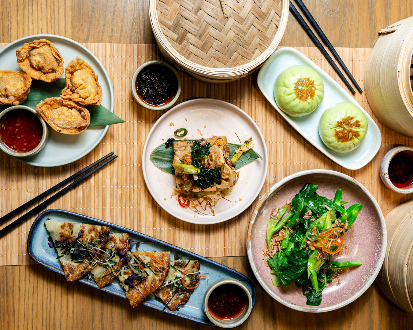 Restaurant East has a vegan yum cha menu. Photo / Supplied