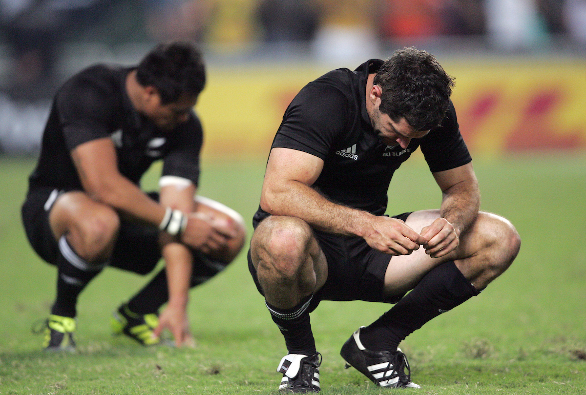 Stephen Donald had a blunder against Australia in Hong Kong. Photo / Photosport