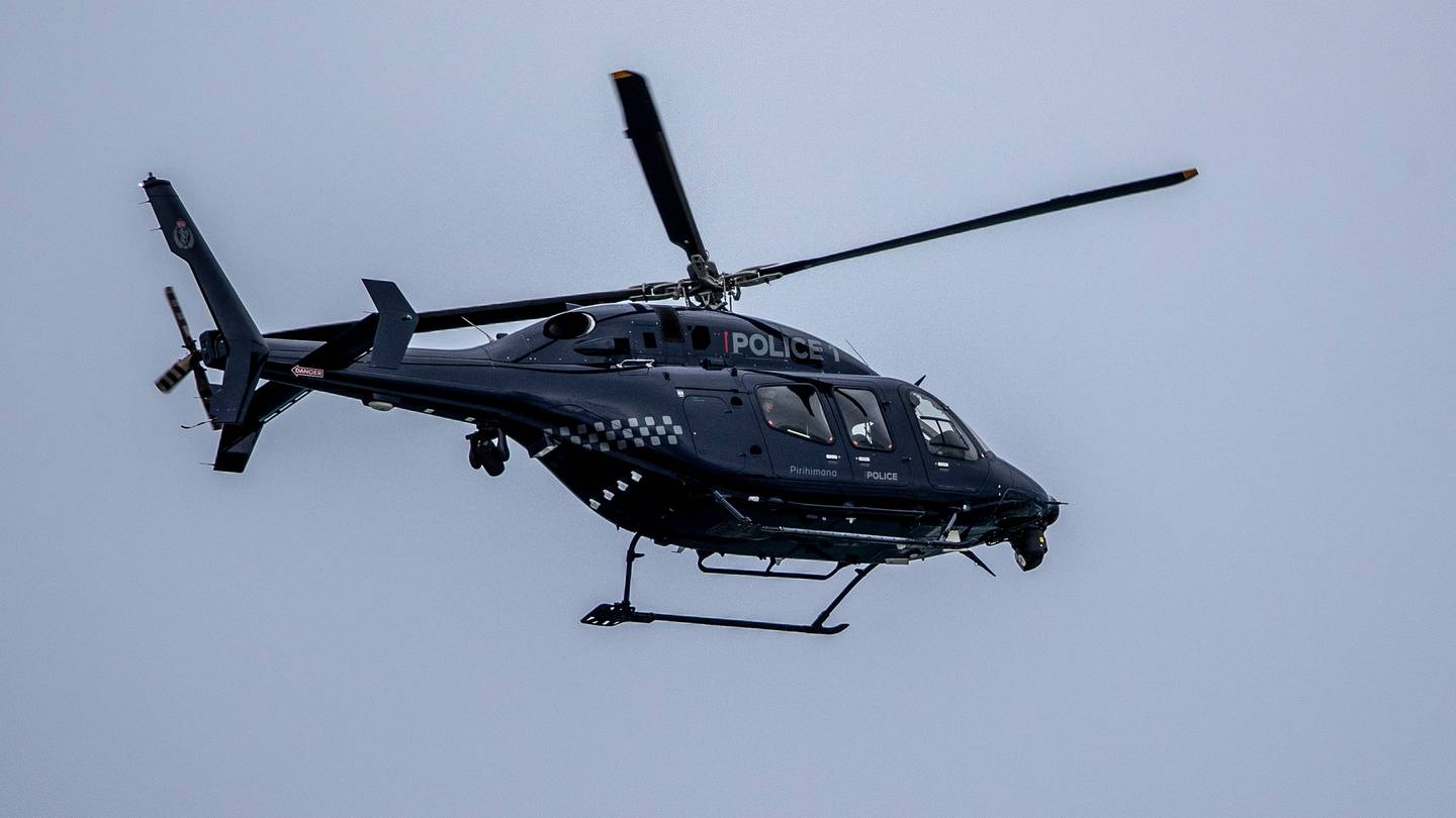The police Eagle helicopter located the vehicle driving dangerously on the Mount Wellington Highway and through Ōtāhuhu. Photo / File