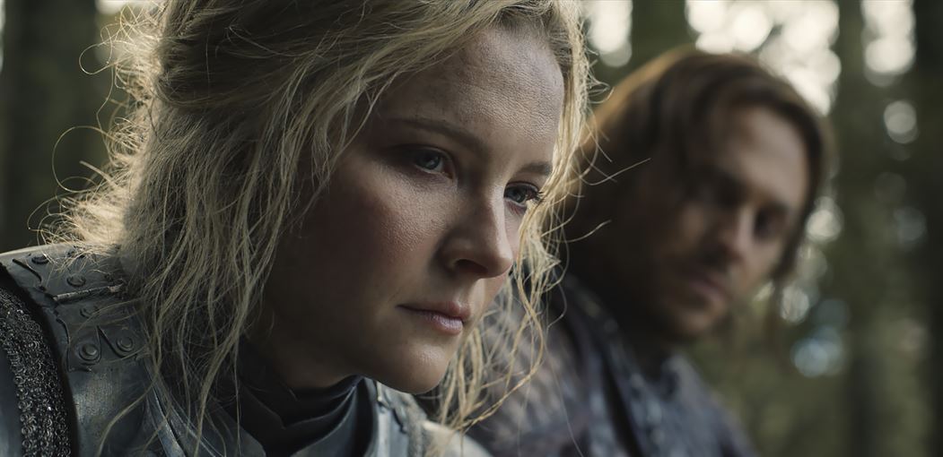 Morfydd Clark as Galadriel in The Rings of Power. Photo / Supplied
