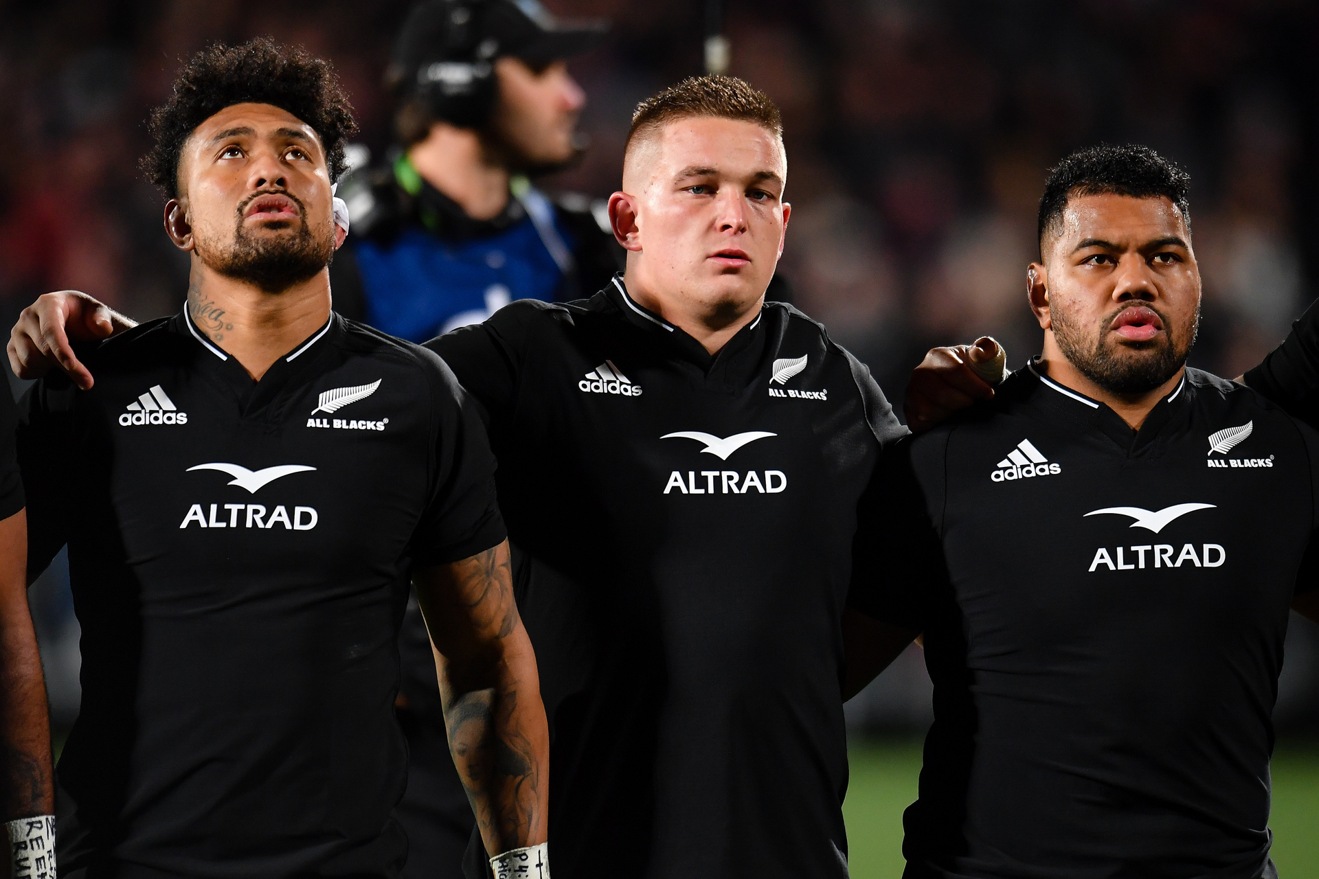 Ethan de Groot ahead of an All Blacks test. Photo / Photosport.co.nz