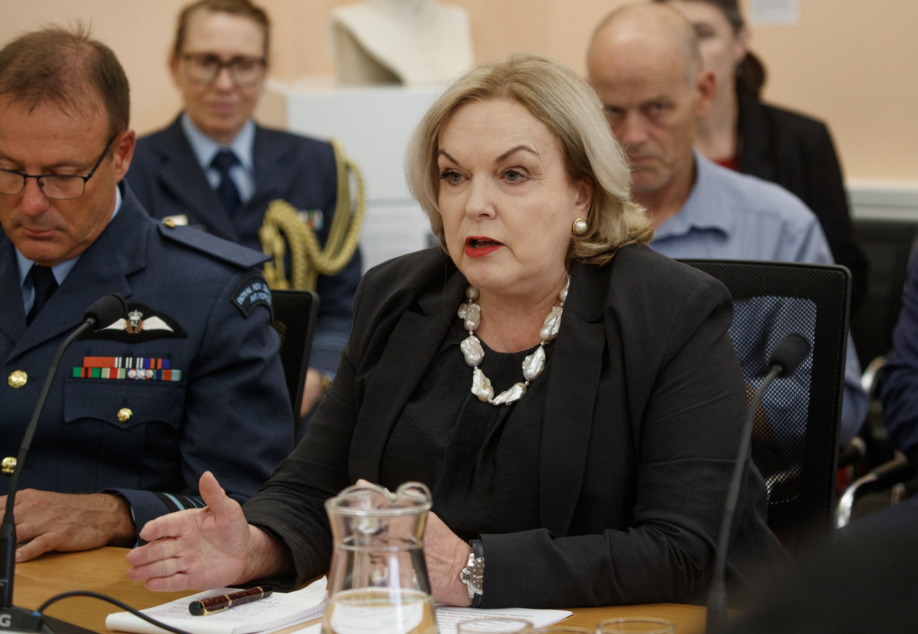 Defence Minister Judith Collins has criticised the Chinese military over the unannounced Navy activity. Photo / Mark Mitchell