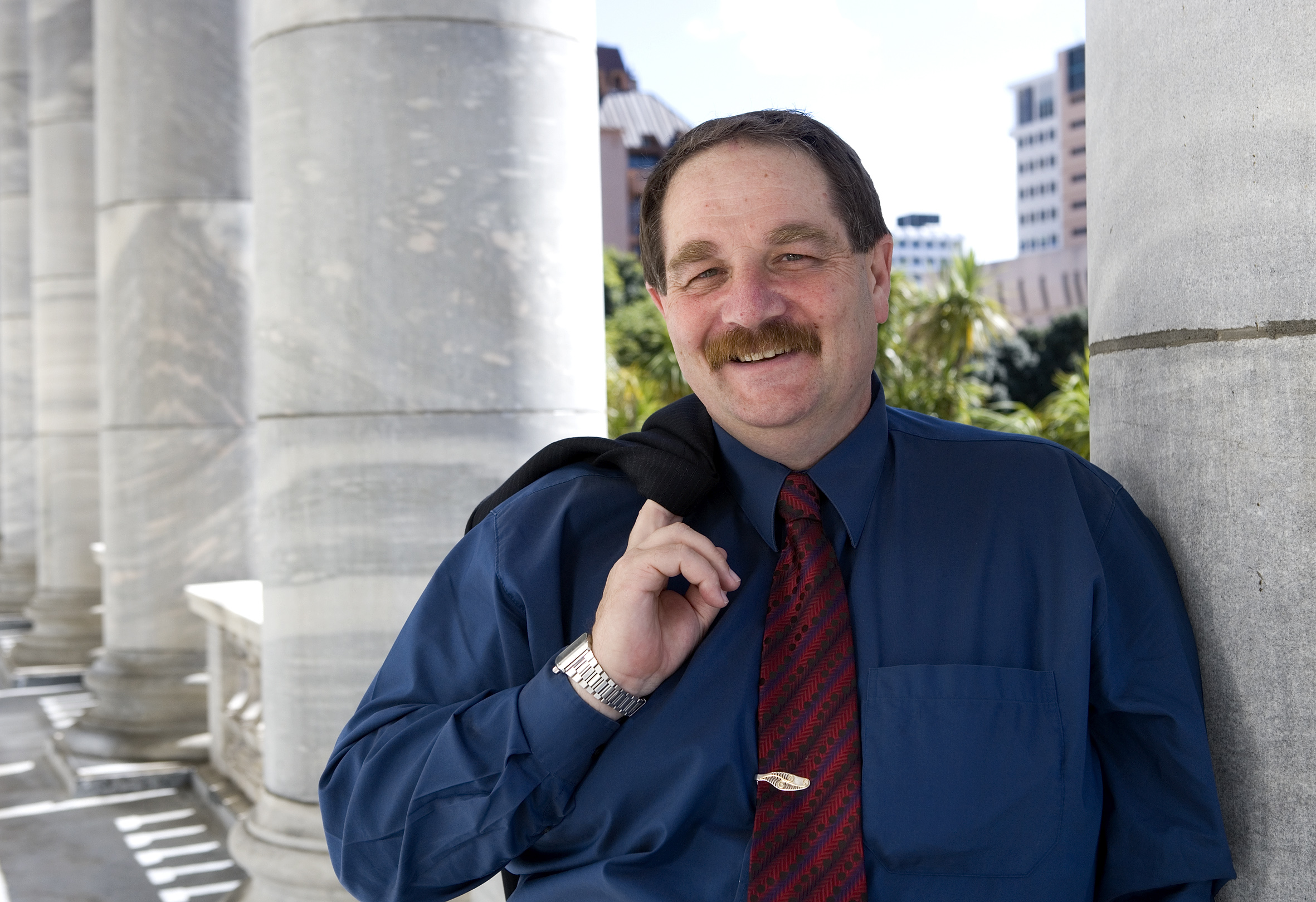 Chester Borrows, at Parliament in 2006. Photo / Mark Mitchell



 



