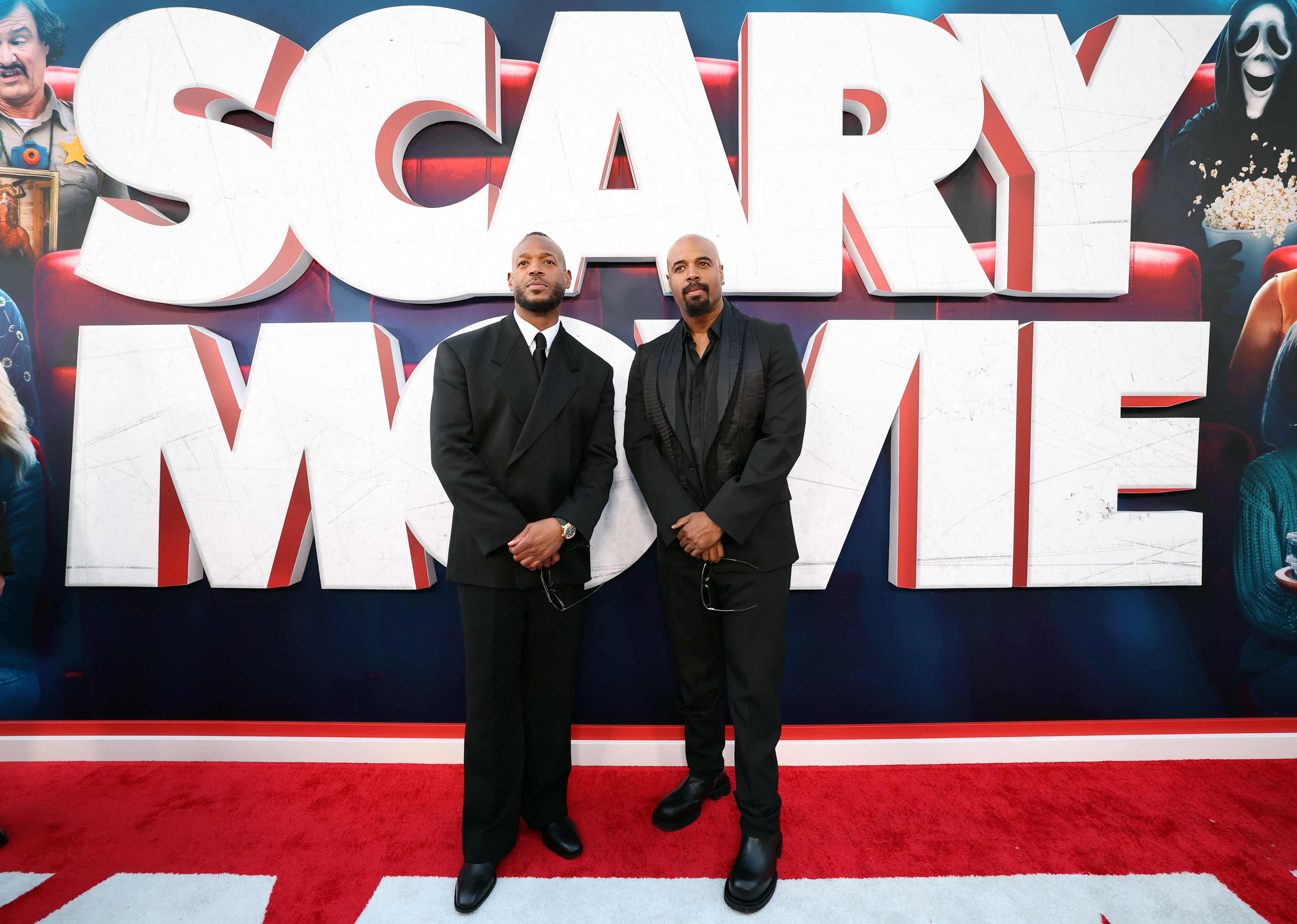 Marlon Wayans and Shawn Wayans attend the 