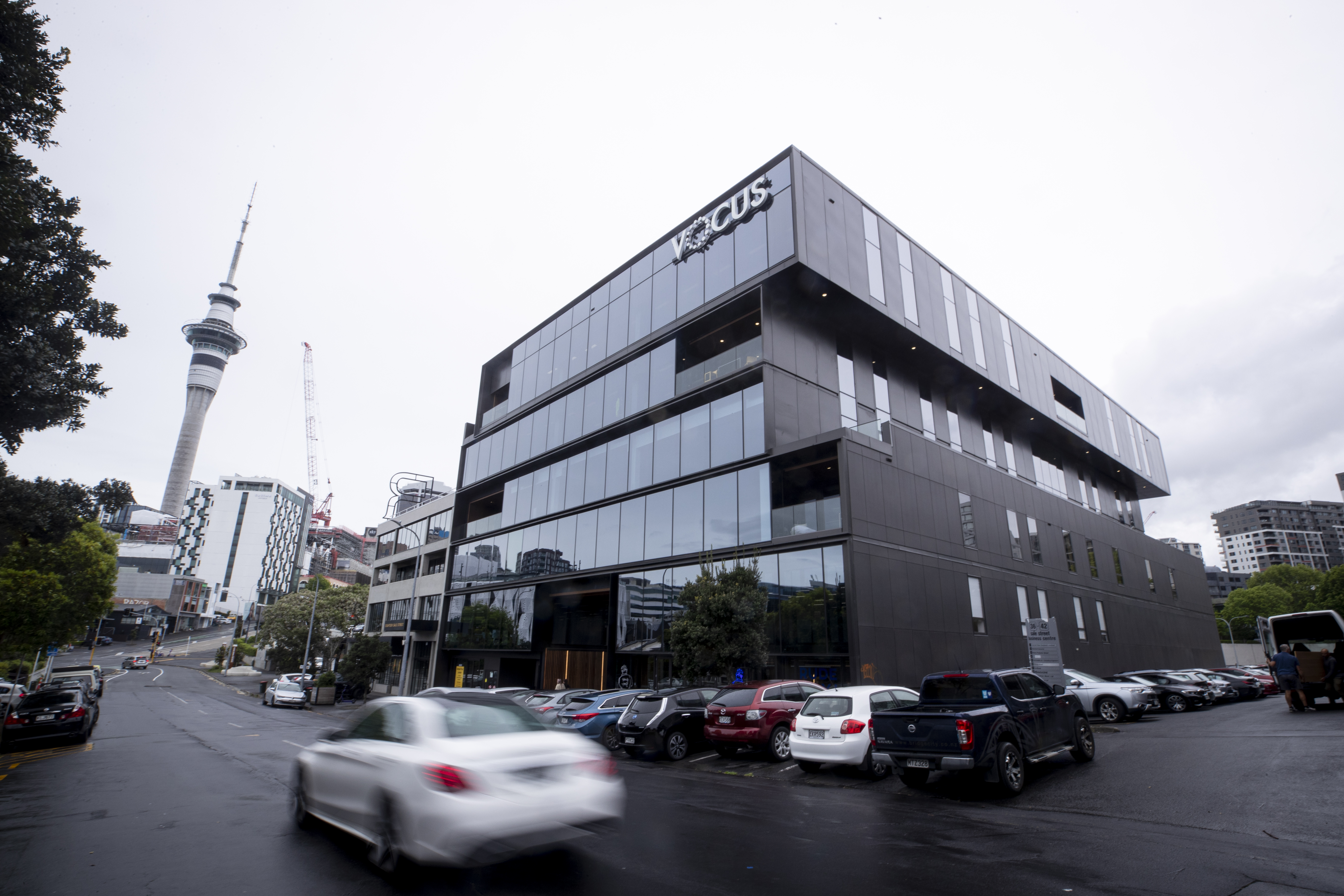 The office building at Freemans Bay in Auckland that will house people working on the Governmet's Three Water Reforms. Photo / Dean Purcell