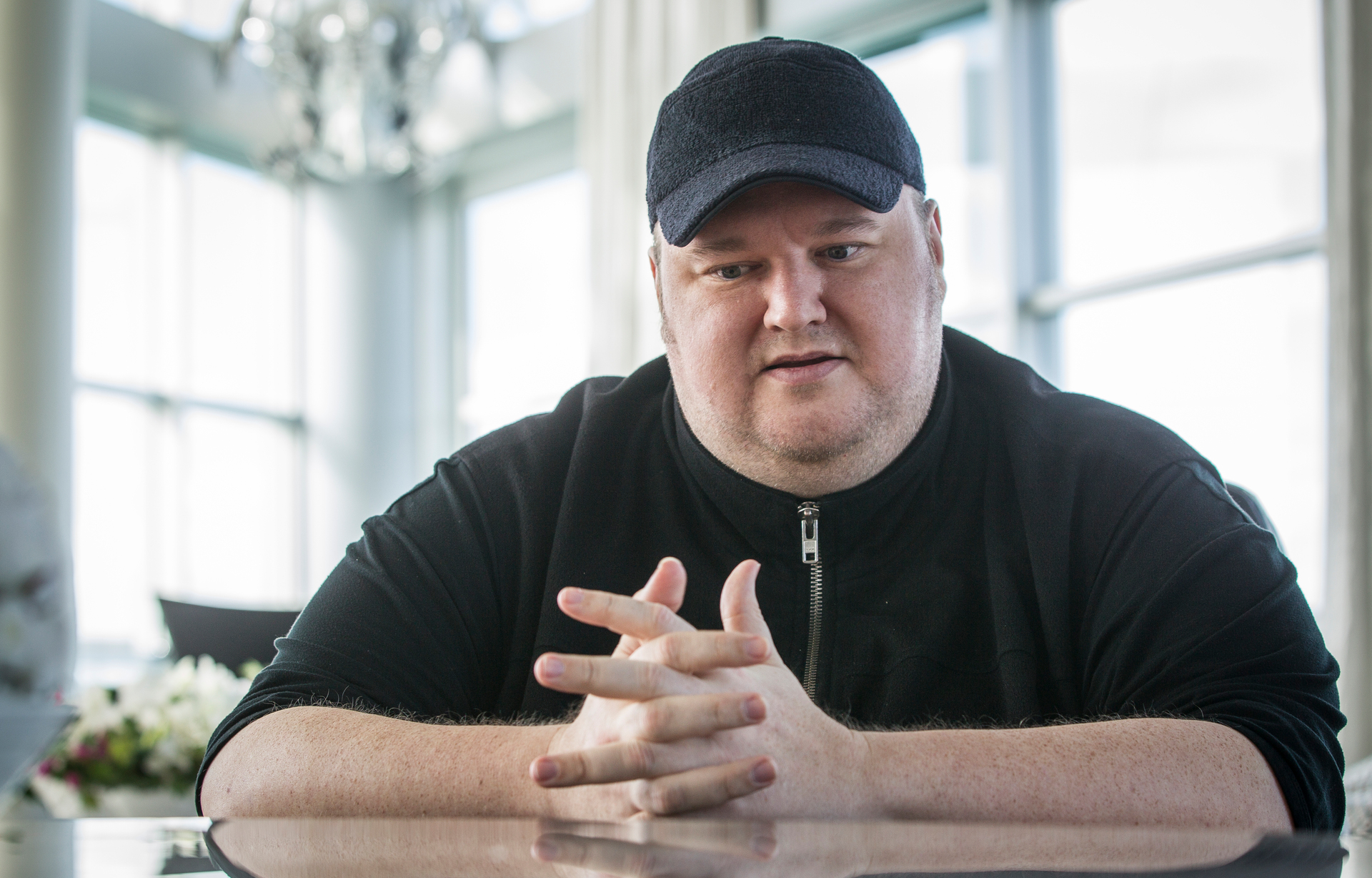 Kim Dotcom has been at the centre of multiple litigations in New Zealand. Photo / Greg Bowker
