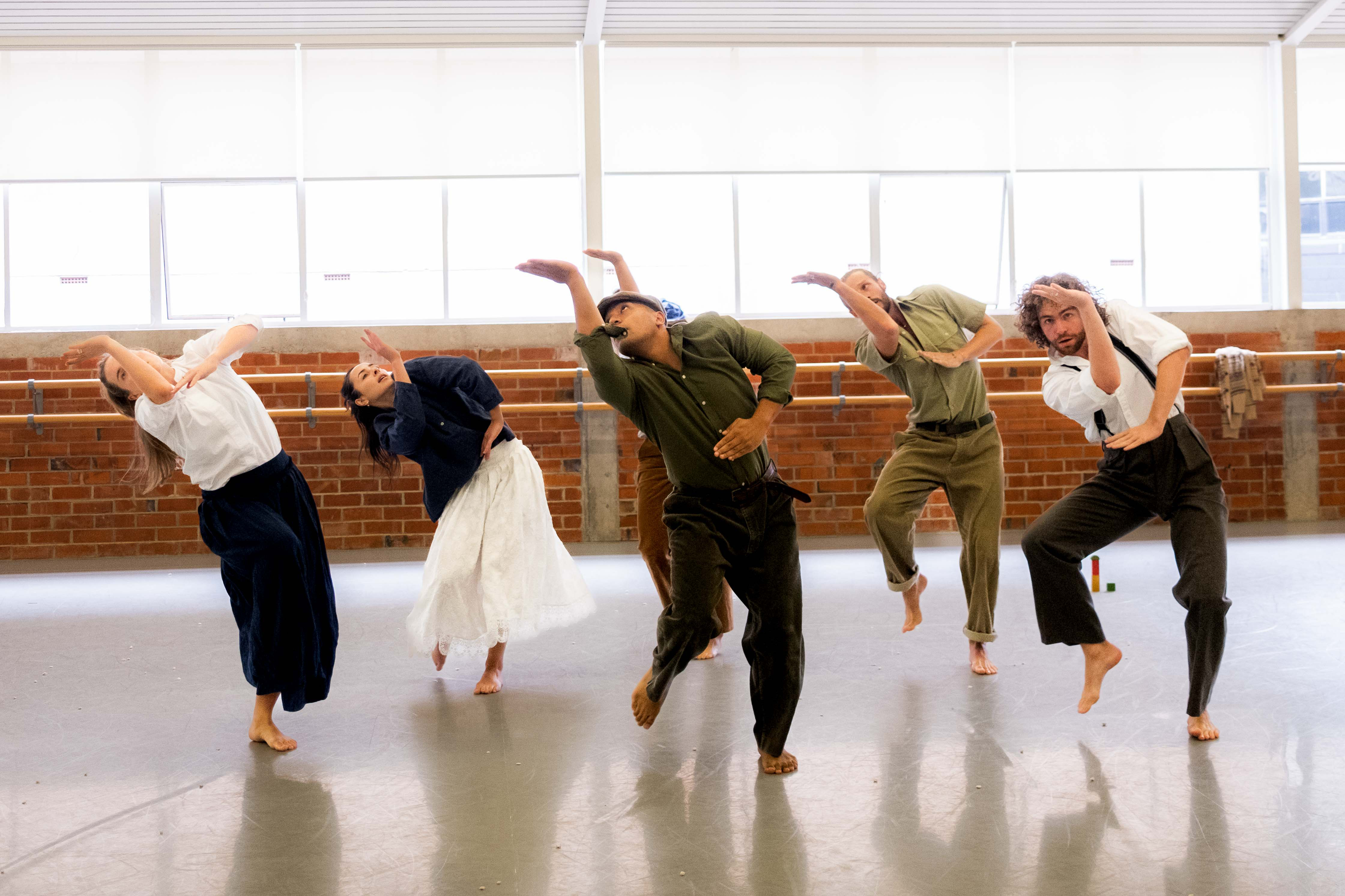 Dancers rehearse. Photo / John McDermott