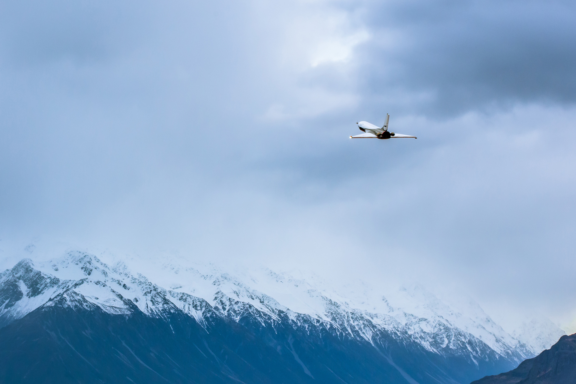 Dawn Aerospace ran test flights in the South Island high country.  Photo / Supplied