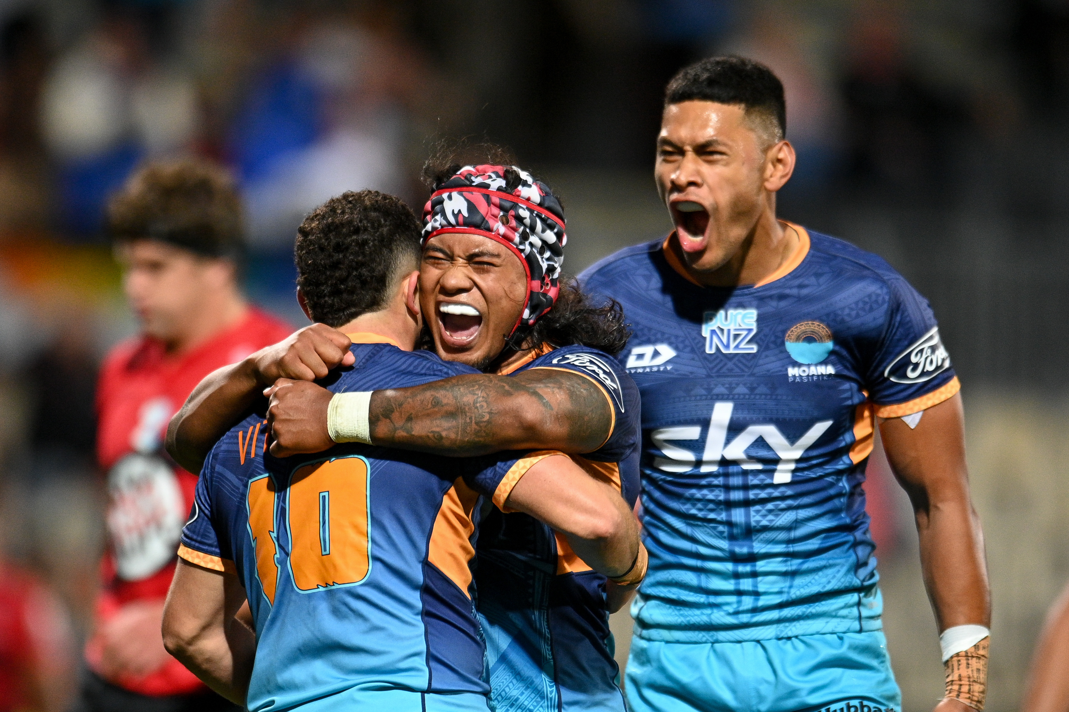 Moana Pasifika were impressive in their win over the Crusaders in Christchurch. Photo / Photosport