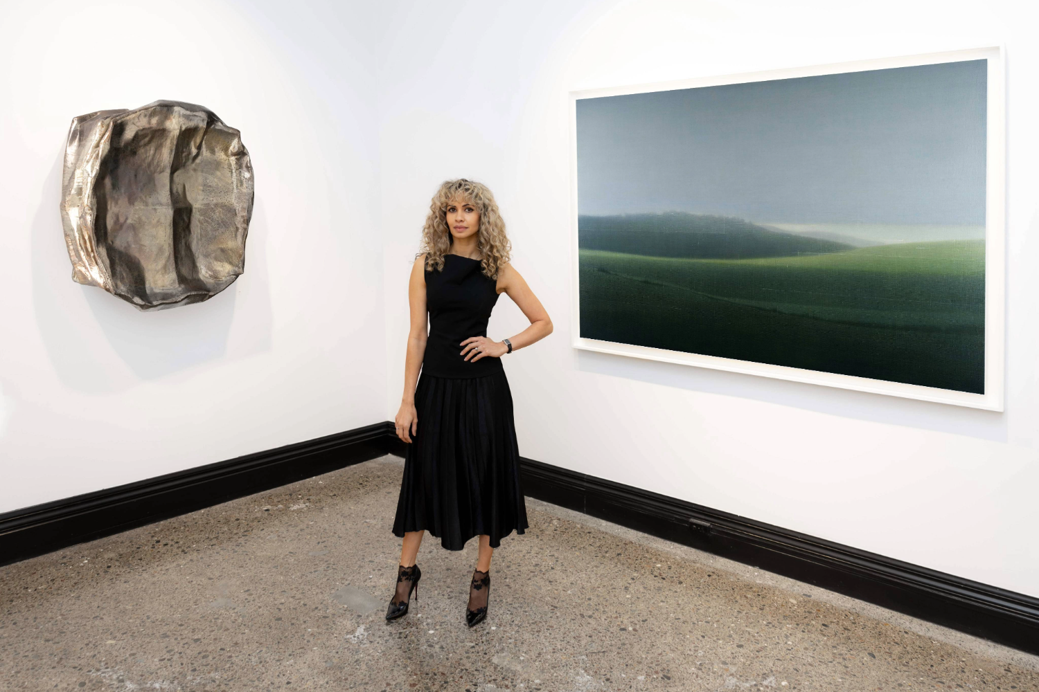 In Parnell Elle Foenander provides a space to show a diverse range of practitioners. Photo / Jono Parker