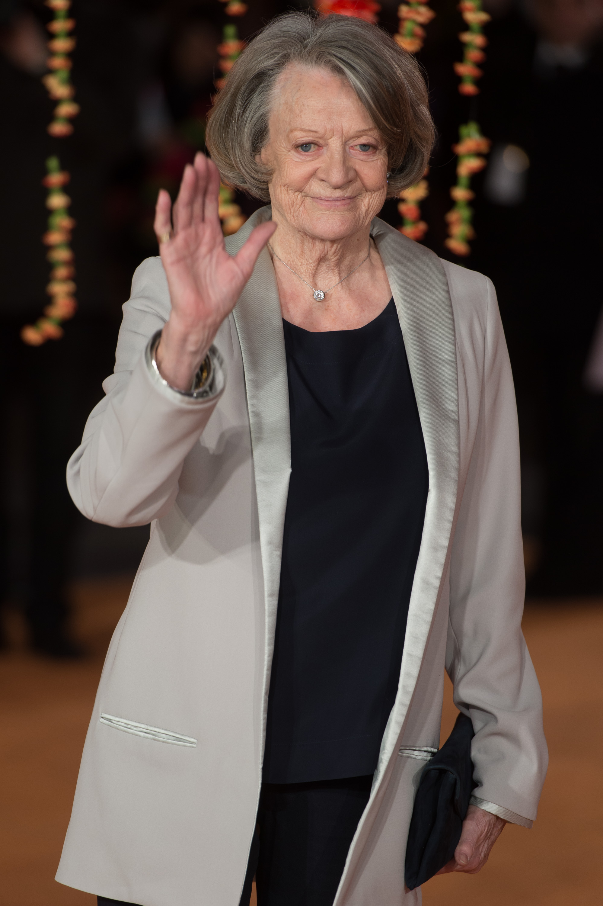 Dame Maggie Smith attends The Royal Film Performance and World Premiere of The Second Best Exotic Marigold Hotel. Photo / Getty 