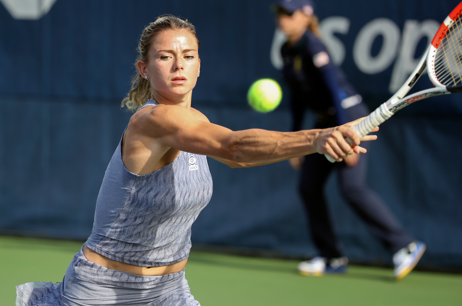 US Open: Camila Giorgi delivers bizarre handshake shove - NZ Herald