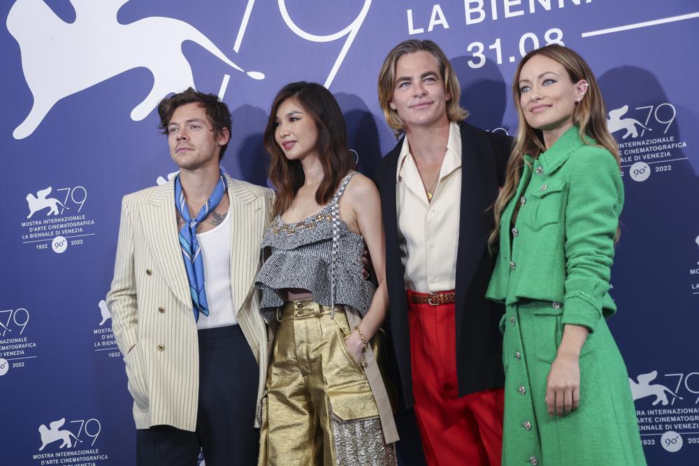 Florence Pugh did not attend the press conference yesterday. Photo / AP
