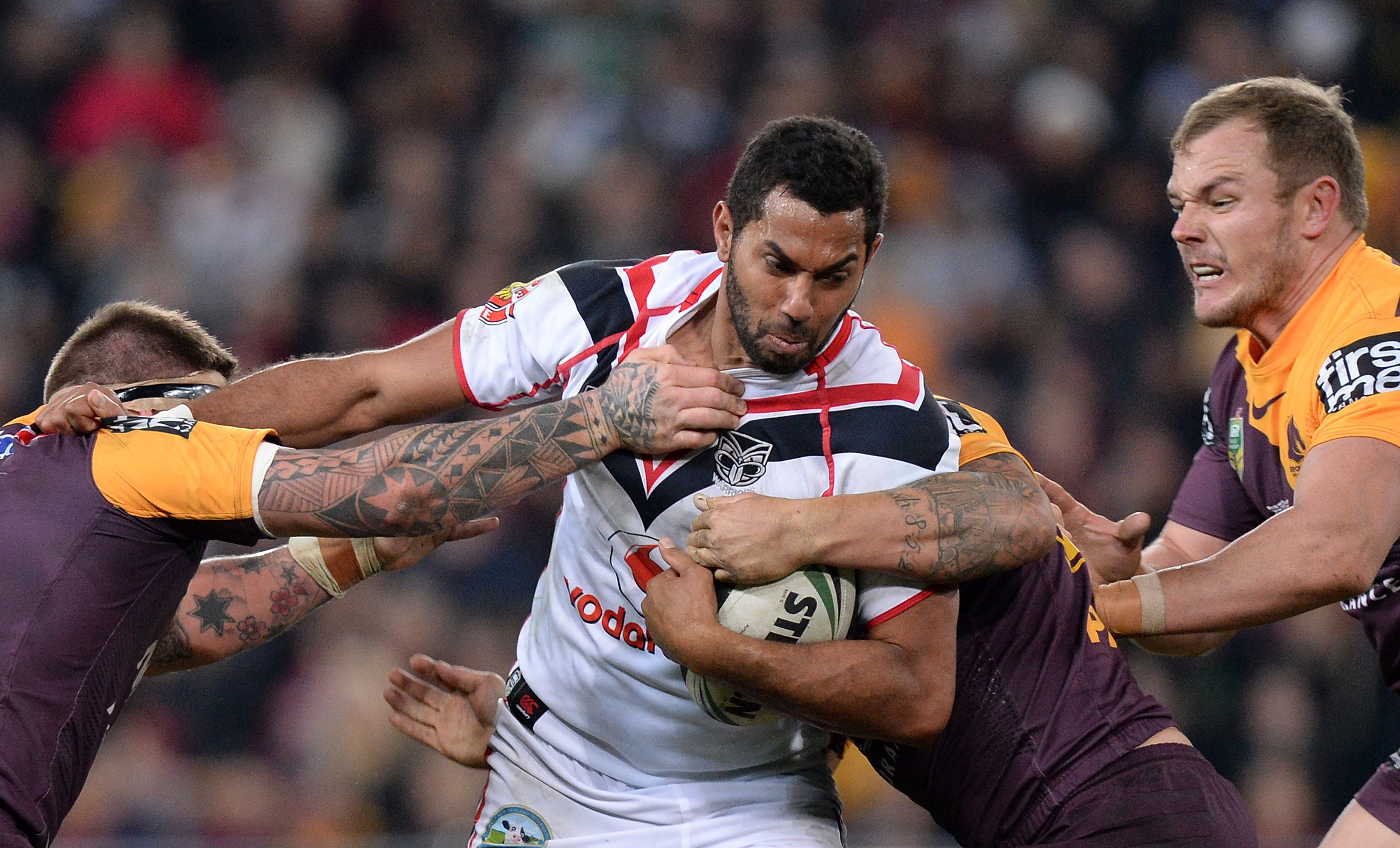Dane Nielsen is set to be granted a release today from the last year of his Warriors contract. Photo / Getty Images.