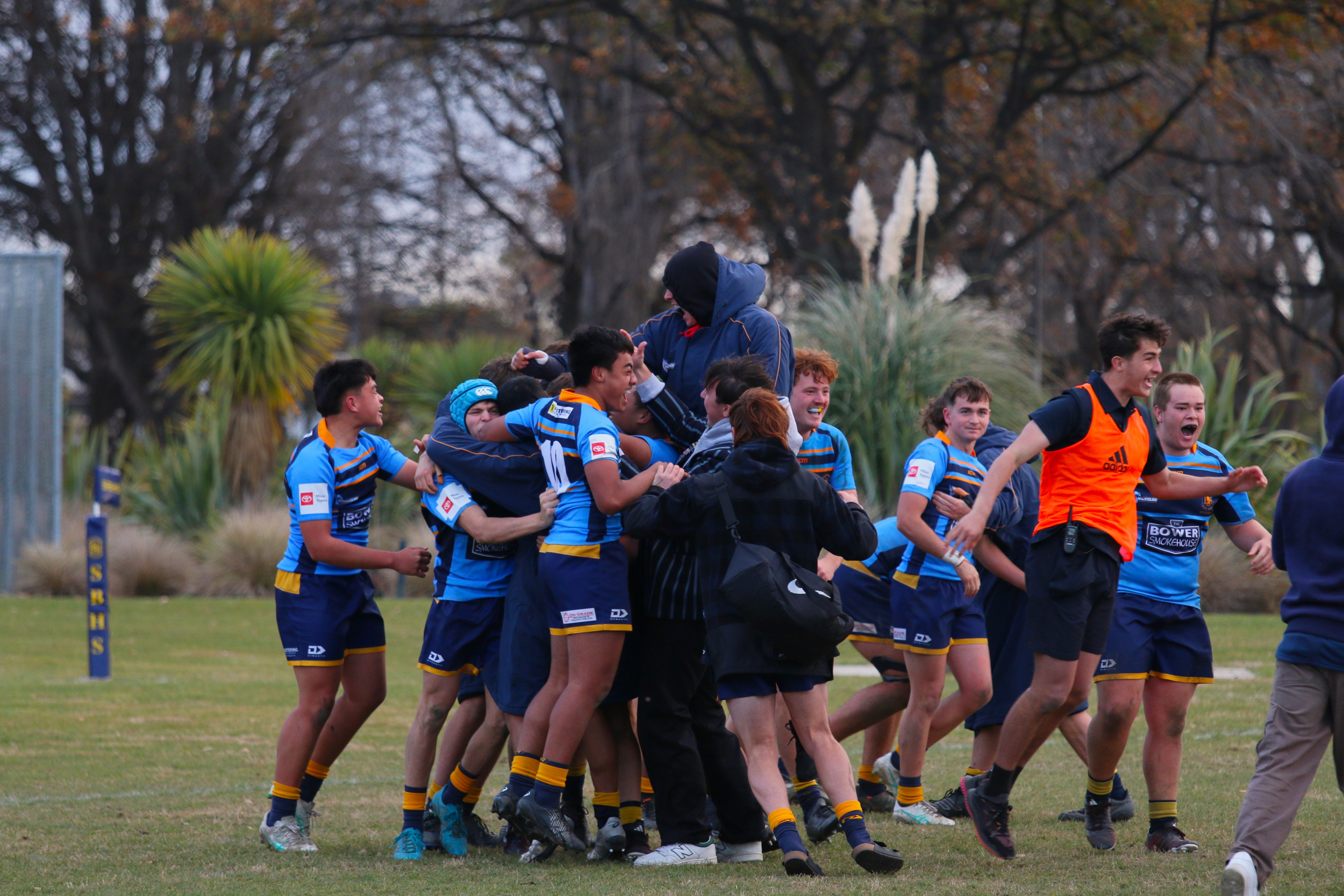 Shirley Boys’ High School upset St Bede’s College 34-31. Photo /  James Durnell