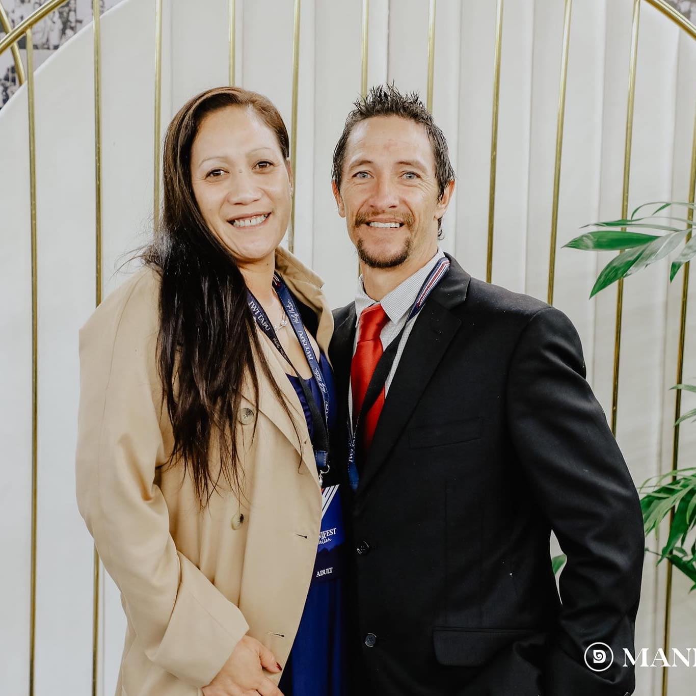 Jo Sione-Lauaki (left) and Jared Sione-Lauaki (right). Jo was found dead on Omamari Beach in Northland on August 2 in circumstances police have described as 