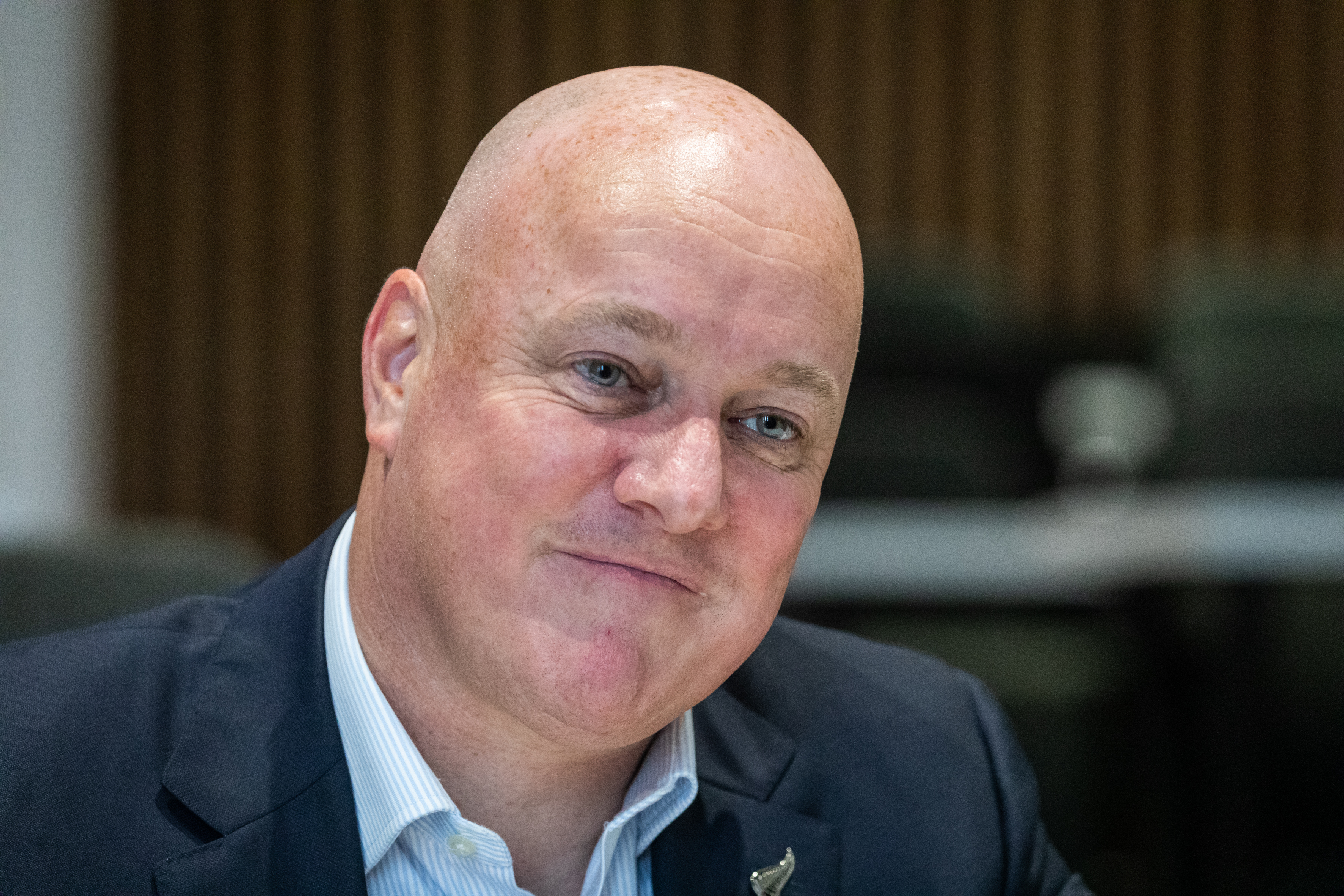Speaking to media, Luxon denied using AI, saying: “No, [National isn’t using AI to make ads], not that I’m aware of.” Photo / Alex Cairns