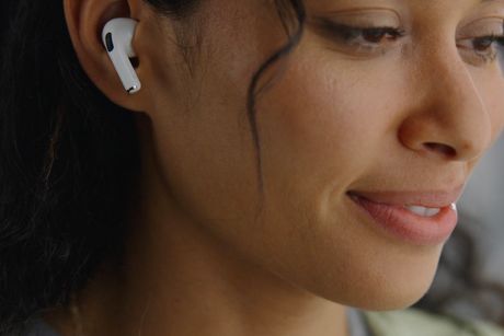 The  second-gen AirPods Pro don't look different, but Apple says their active noise-cancellation is twice as effective.
