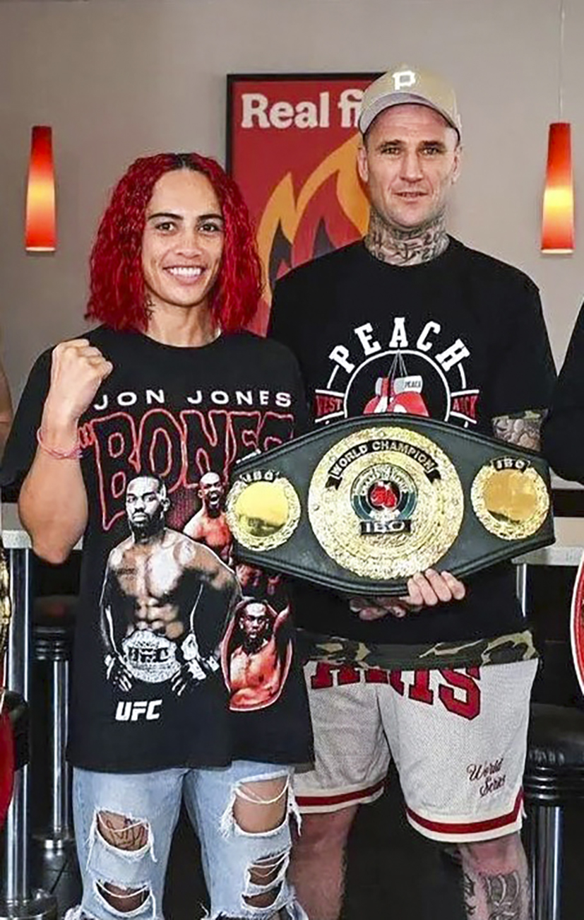 Isaac Peach told his wife Alina: “She’s going to be the next world champion.” Photo / Woman's Weekly
