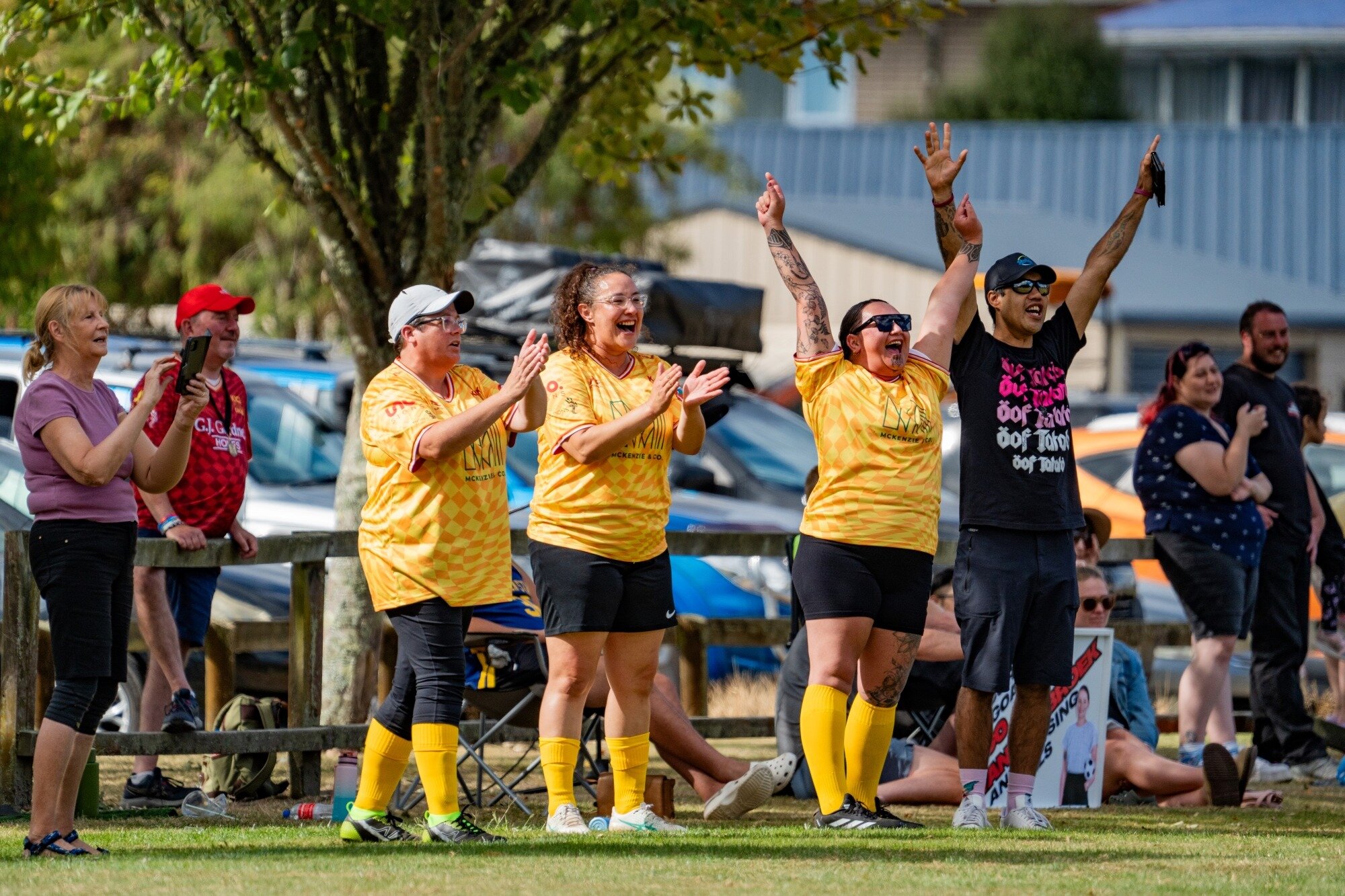 Kick for a Cause charity football match at the Ngongotaha Football Club in Rotorua.  Photo / Grace Klava