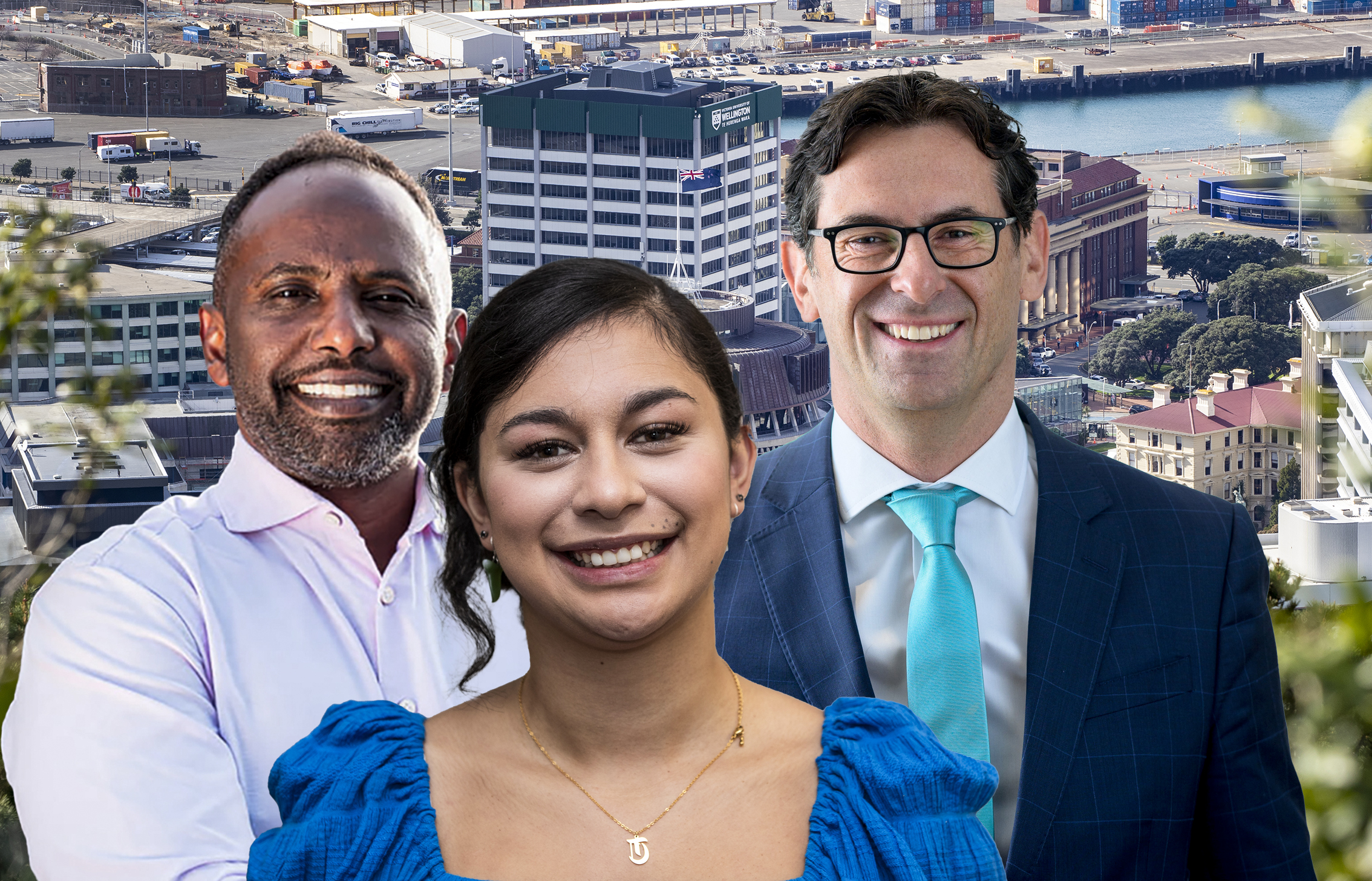 List MP Ibrahim Omer, left, Tamatha Paul and Scott Sheeran.  Photos/ Mark Mitchell