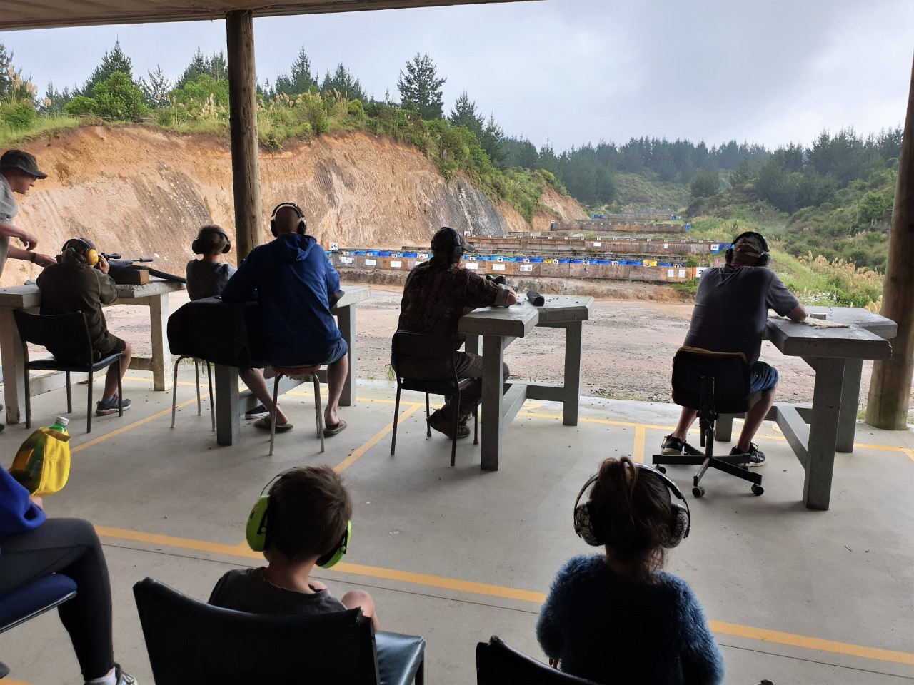 The New Zealand Deerstalkers Association Bay of Plenty brach shooting range. 