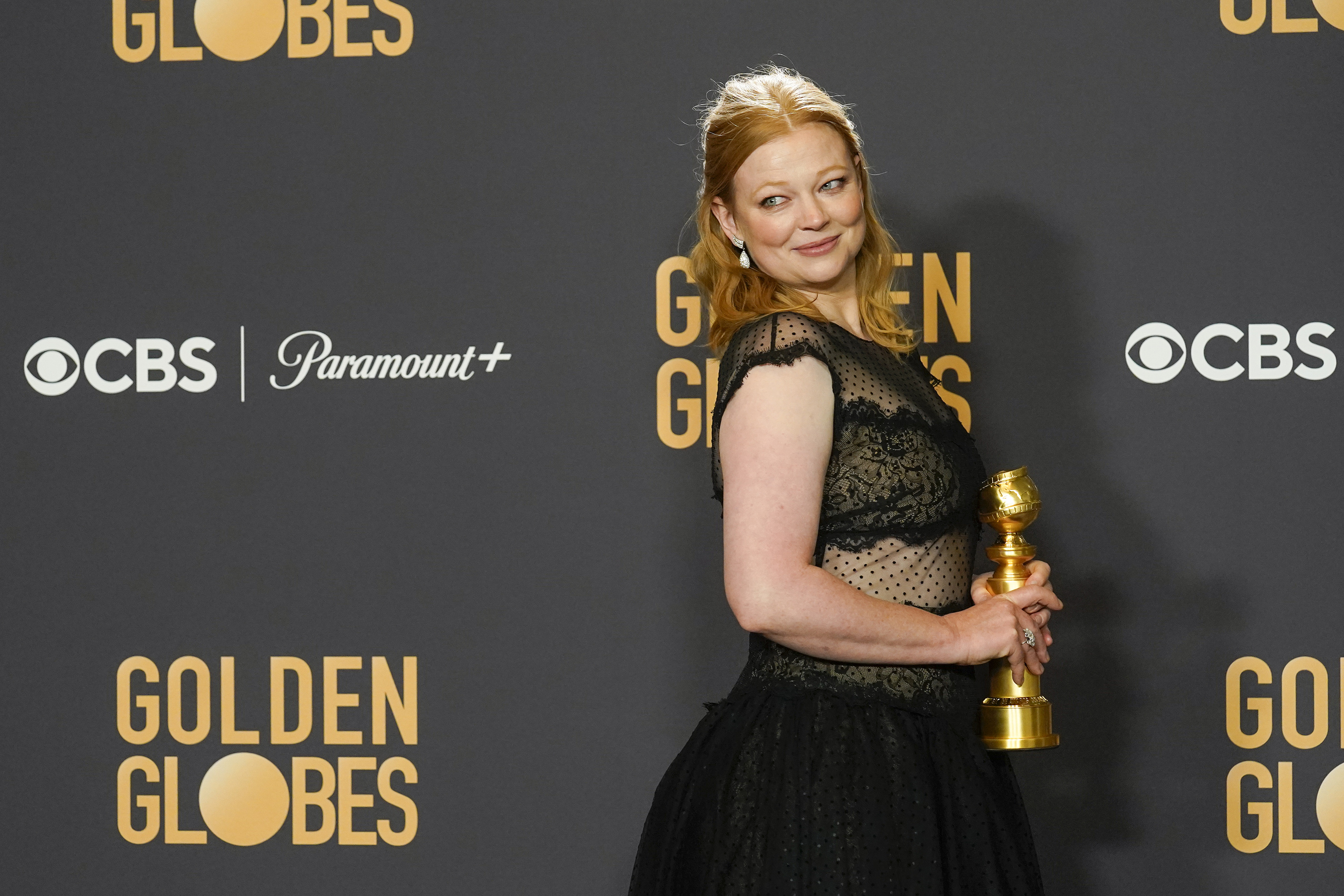 At the Golden Globes earlier this year. Photo / AP