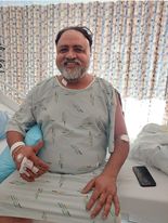 Jewellery store robbery victim Gurdeep Singh is recovering following the violent hammer and knife attack. Photo / Supplied