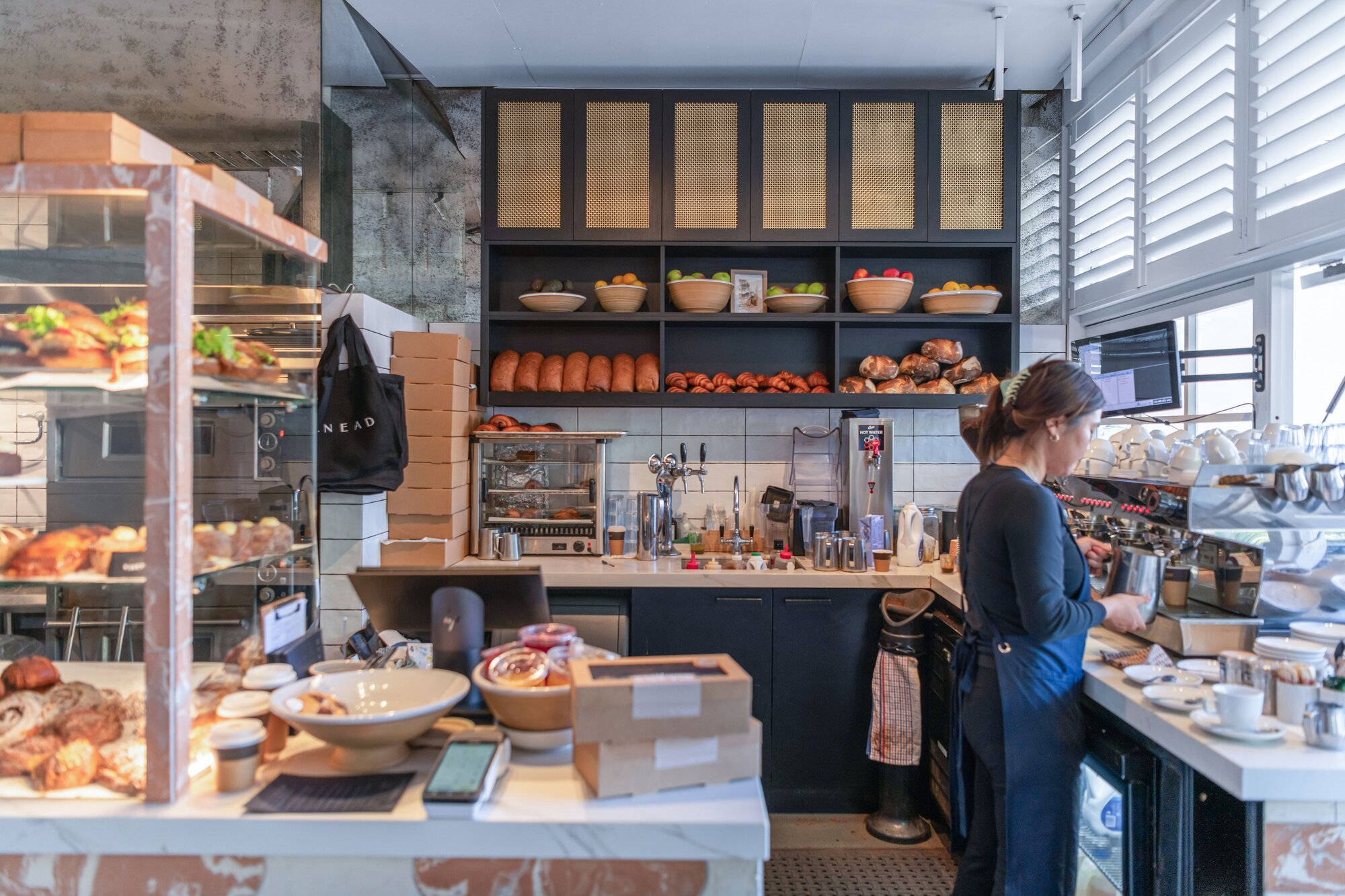 Knead on Benson, one of Remuera's top foodie spots.