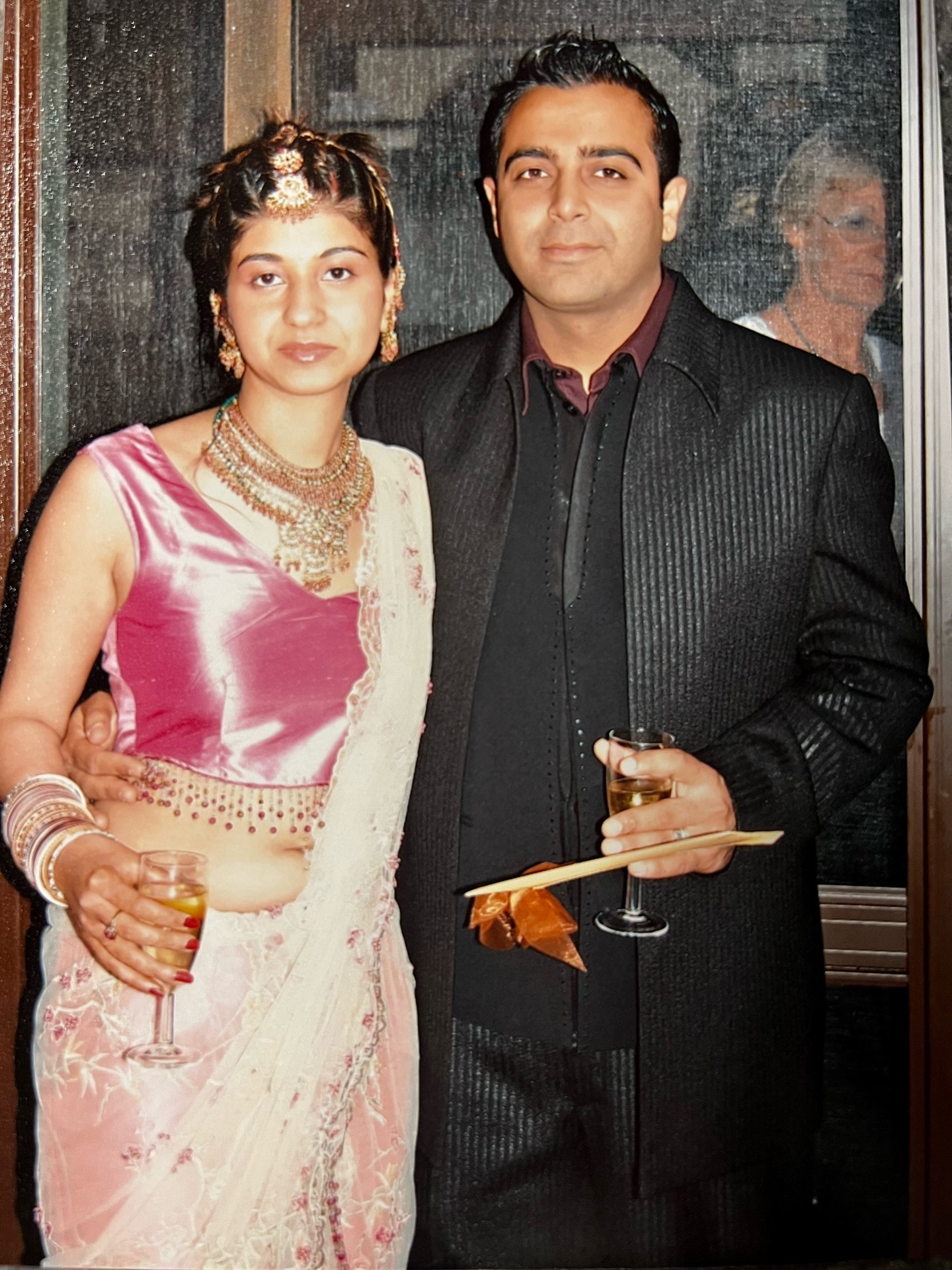 Sid and Chand Sahrawat's wedding spanned five days and followed a civil union ceremony the year prior. This photo was taken at their wedding reception. Photo/Supplied