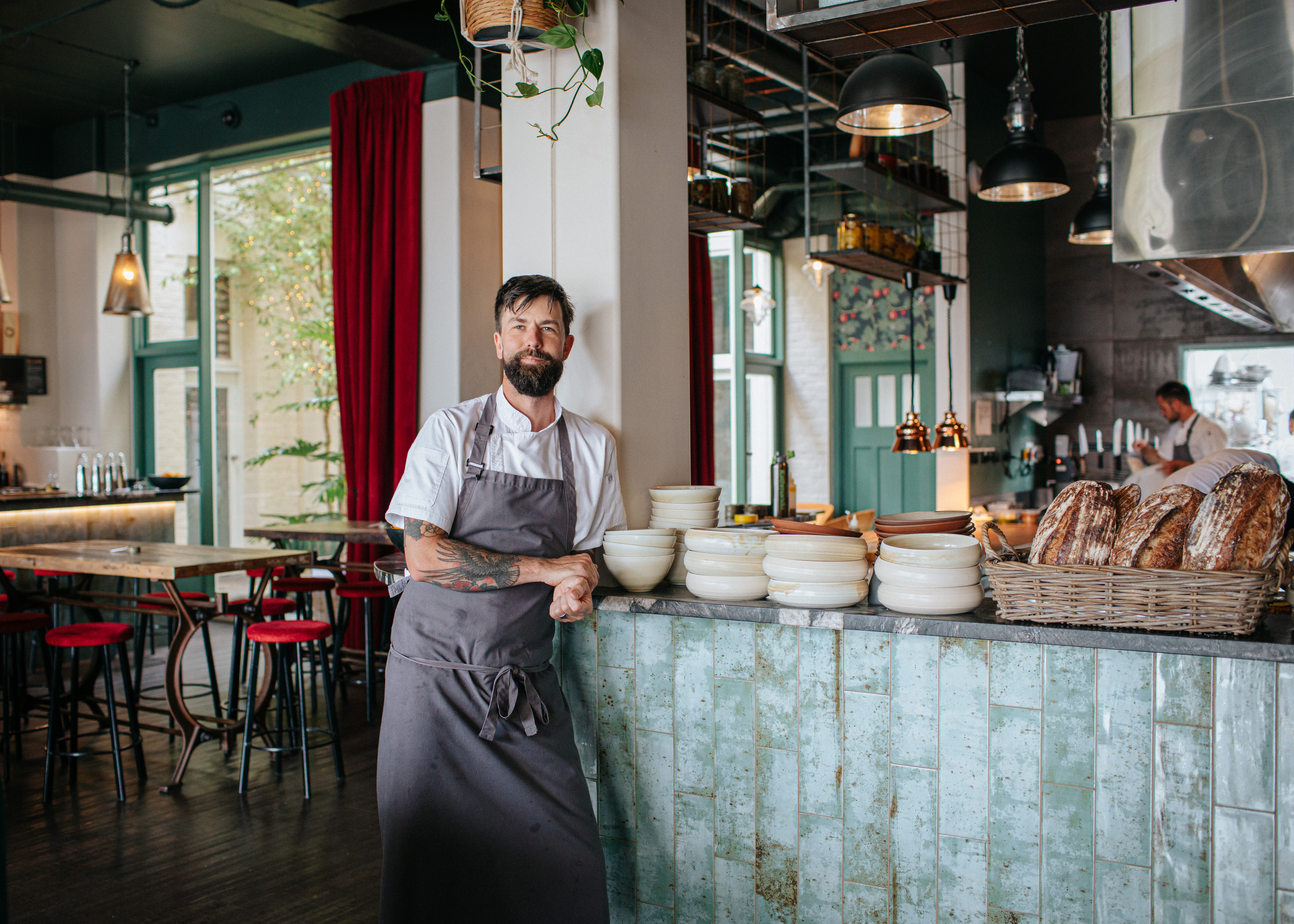 Central Fire Station Bistro's chef Sam Clark. Photo / Supplied