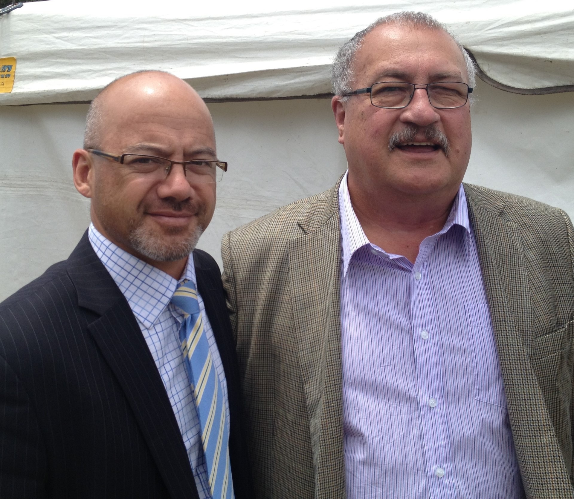 Waitangi Tribunal Judge Craig Coxhead and late Ngāpuhi leader  Erima Henare at the tribunal’s  Stage 2 Te Paparahi o te Raki Hearing in 2012. The report on the hearing will be handed over to the  Hapu of Ngāpuhi at Waitangi on December 9