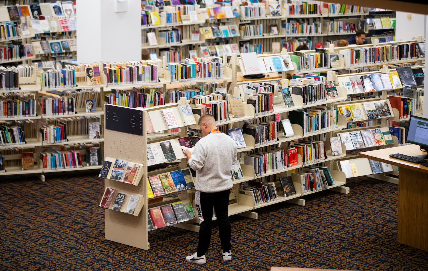 Library cuts are on the cards. Photo / Brett Phibbs