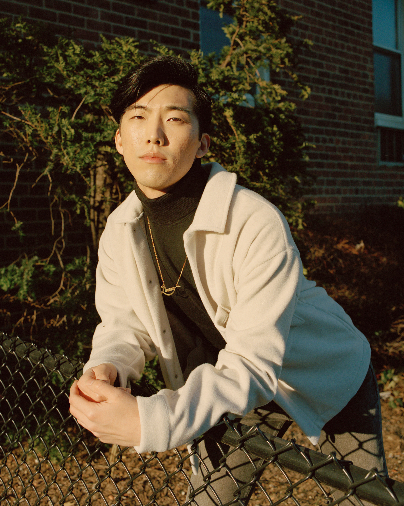 Aaron Tien, the show's merchandise manager, felt unsettled as an Asian-American as news of the virus spread. Photo / Nathan Bajar, The New York Times