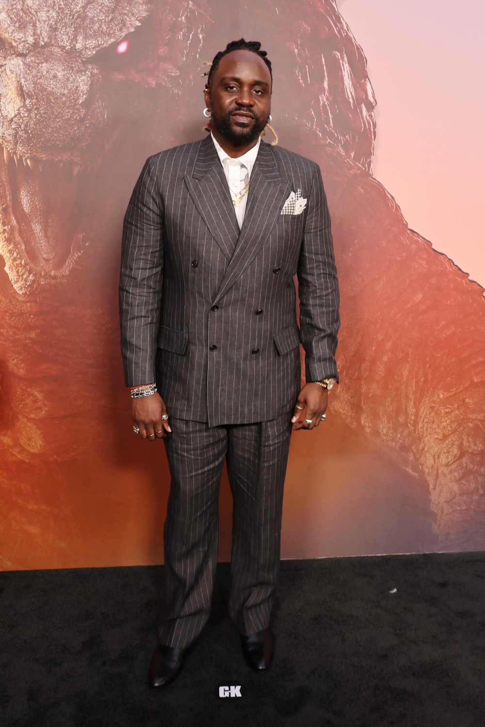 Brian Tyree Henry attends the world premiere of Godzilla x Kong: The New Empire in Hollywood. Photo / Getty Images