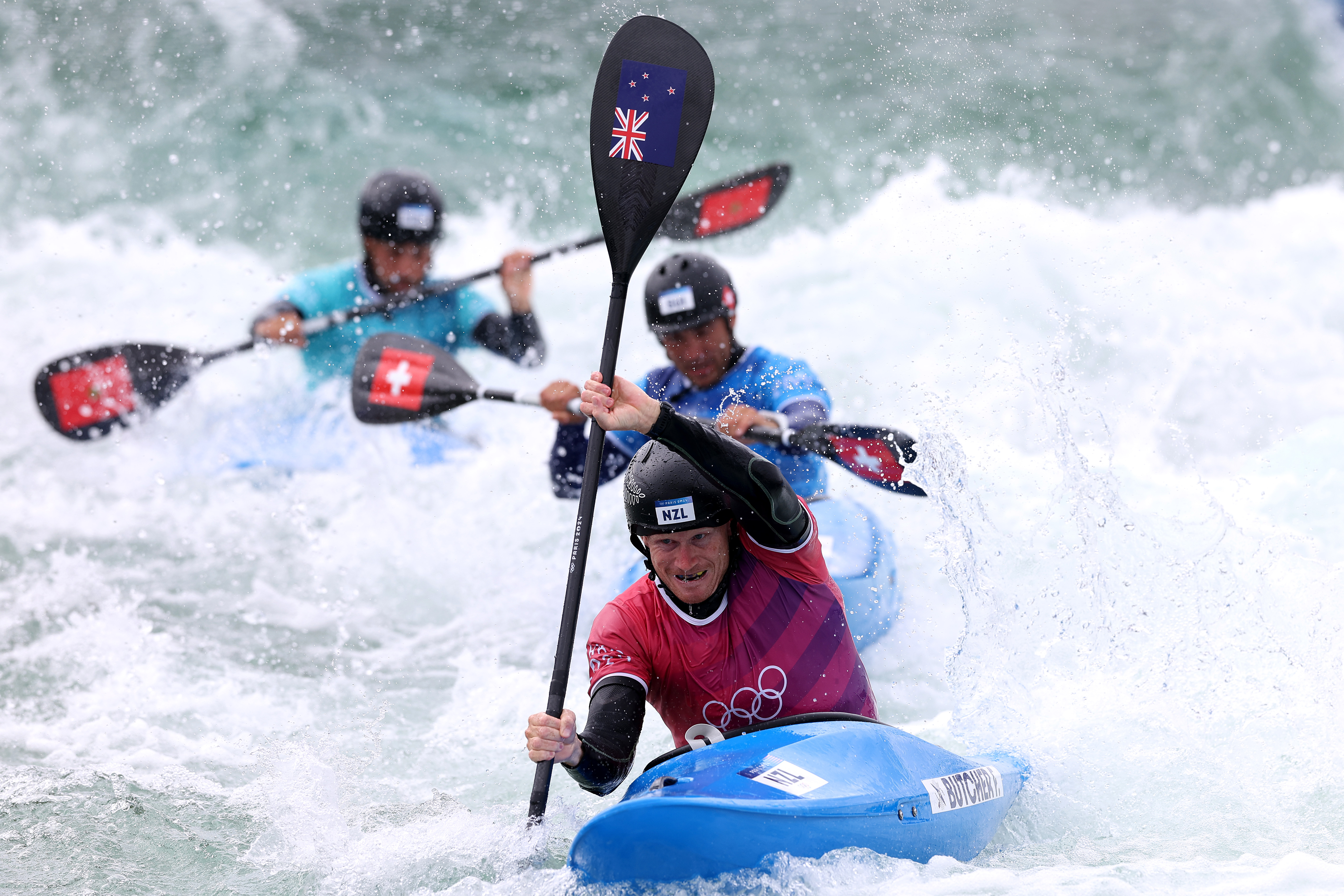 Finn Butcher was dominant at the Paris Olympics. Photo / Photosport