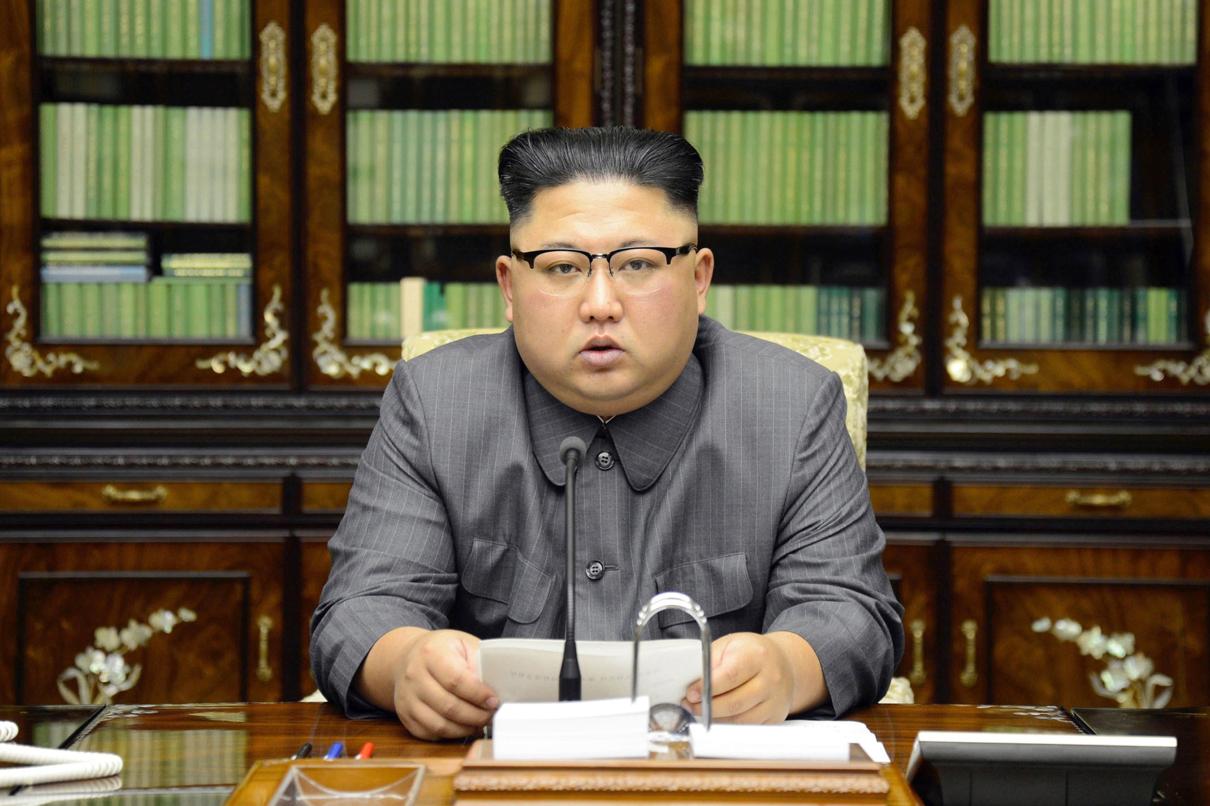 North Korean leader Kim Jong Un.