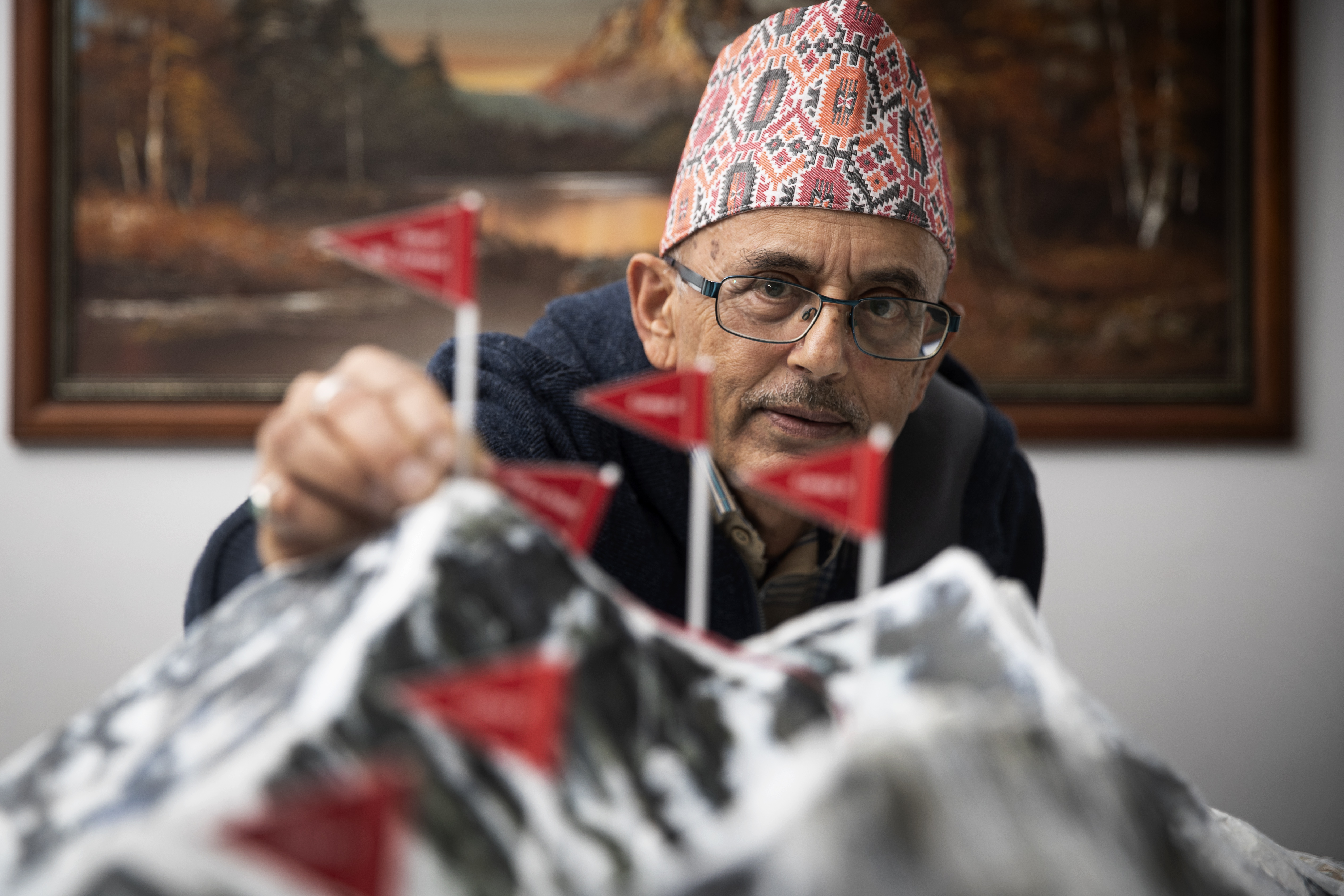 Uddhav Adhikary, president Non Resident Nepali Association of NZ.
Photo / Jason Oxenham
