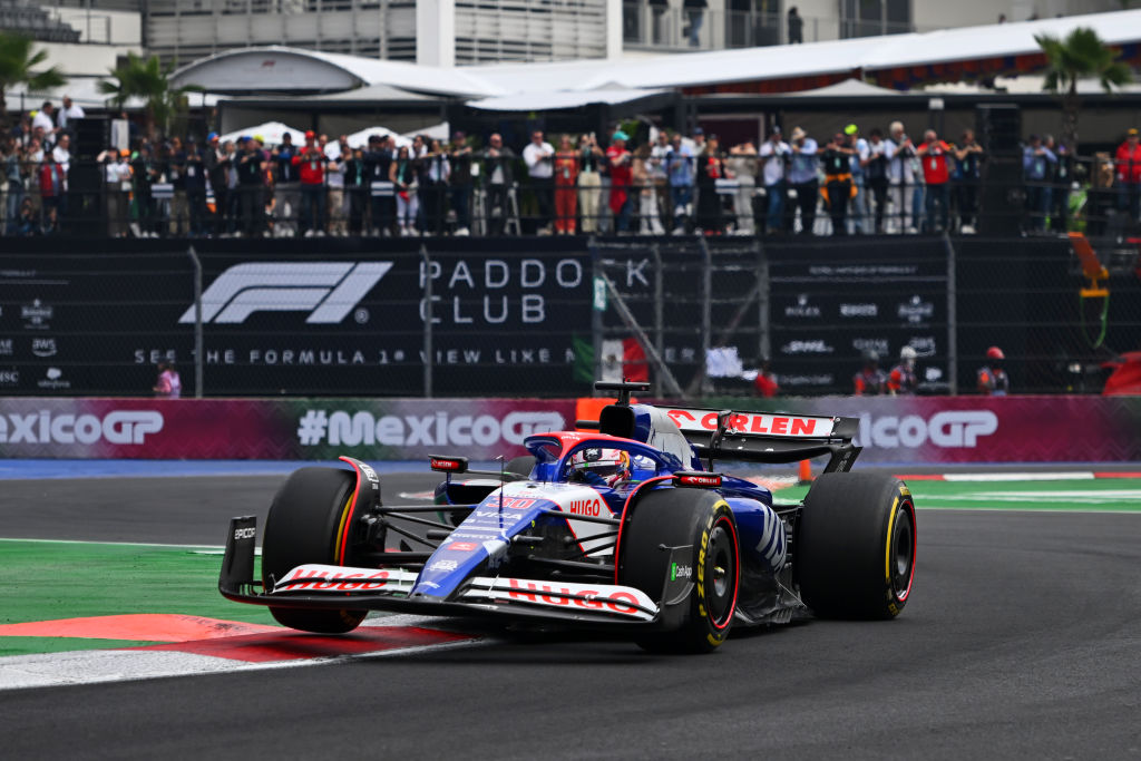 Liam Lawson at the Mexican Grand Prix. Photo / Getty Images