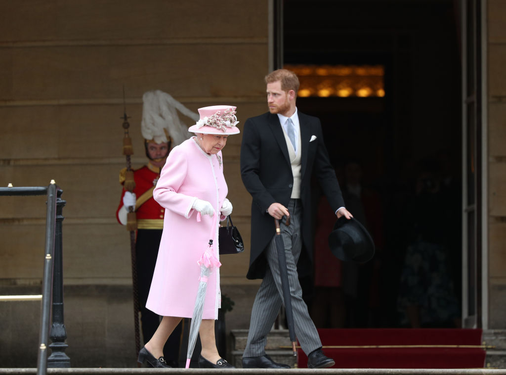 Her Majesty spoke of her deep regret at Harry and Meghan's decision to quit as senior Royals. Photo / Getty Images