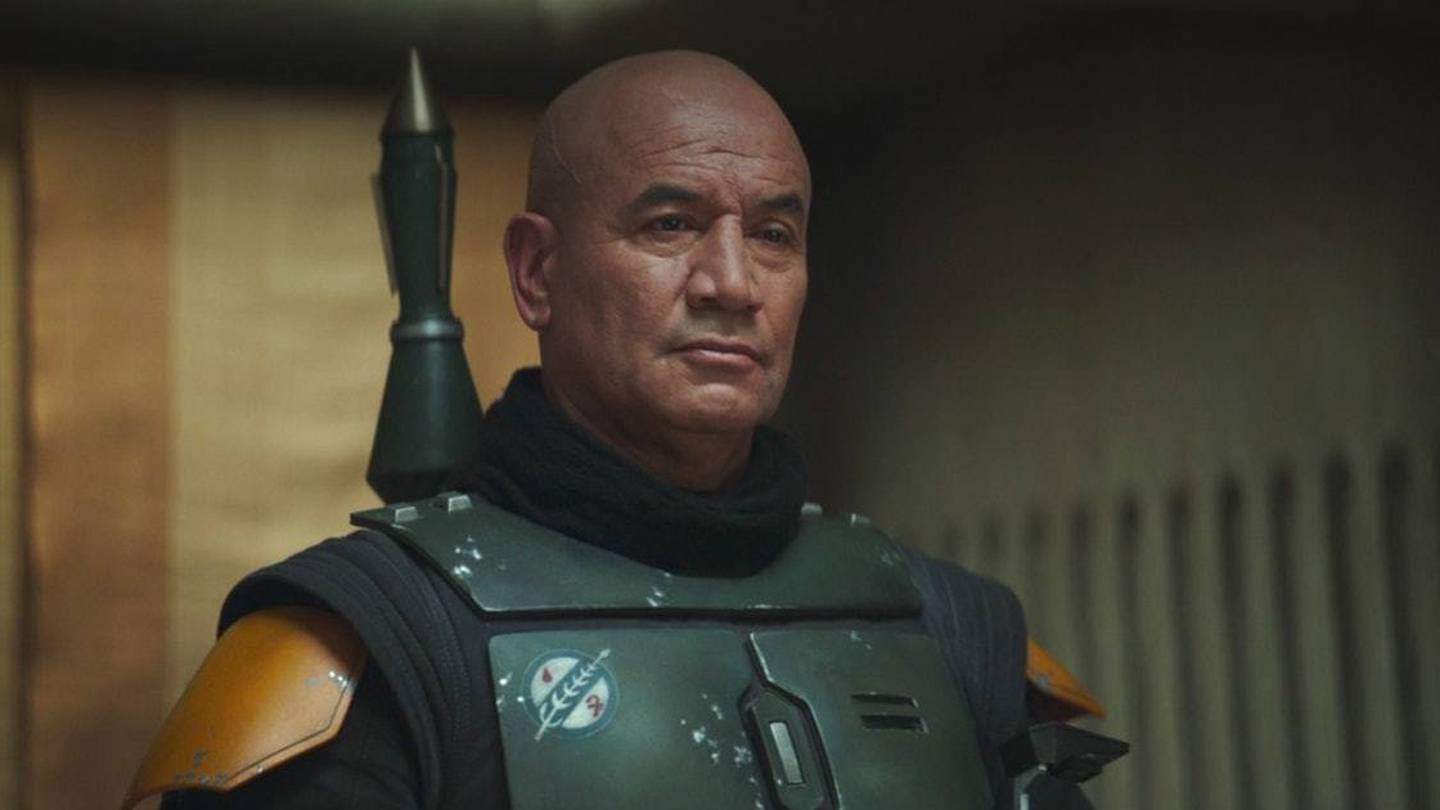 Temuera Morrison is the Disney+ Star Wars spin-off The Book of Boba. Photo / Supplied
