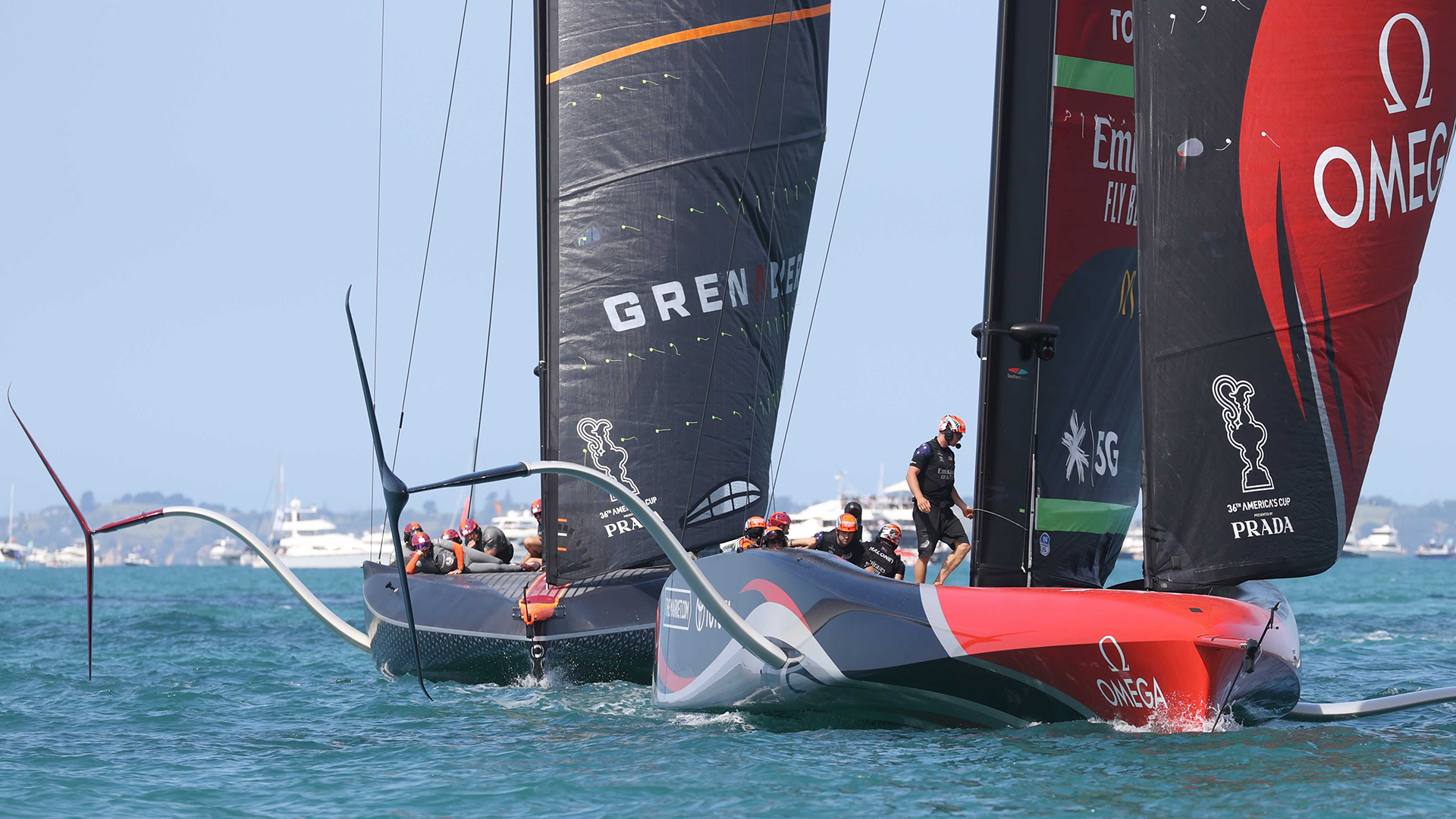 New Zealand Prada Cup Teams 1+ Thousand America's Cup Boats