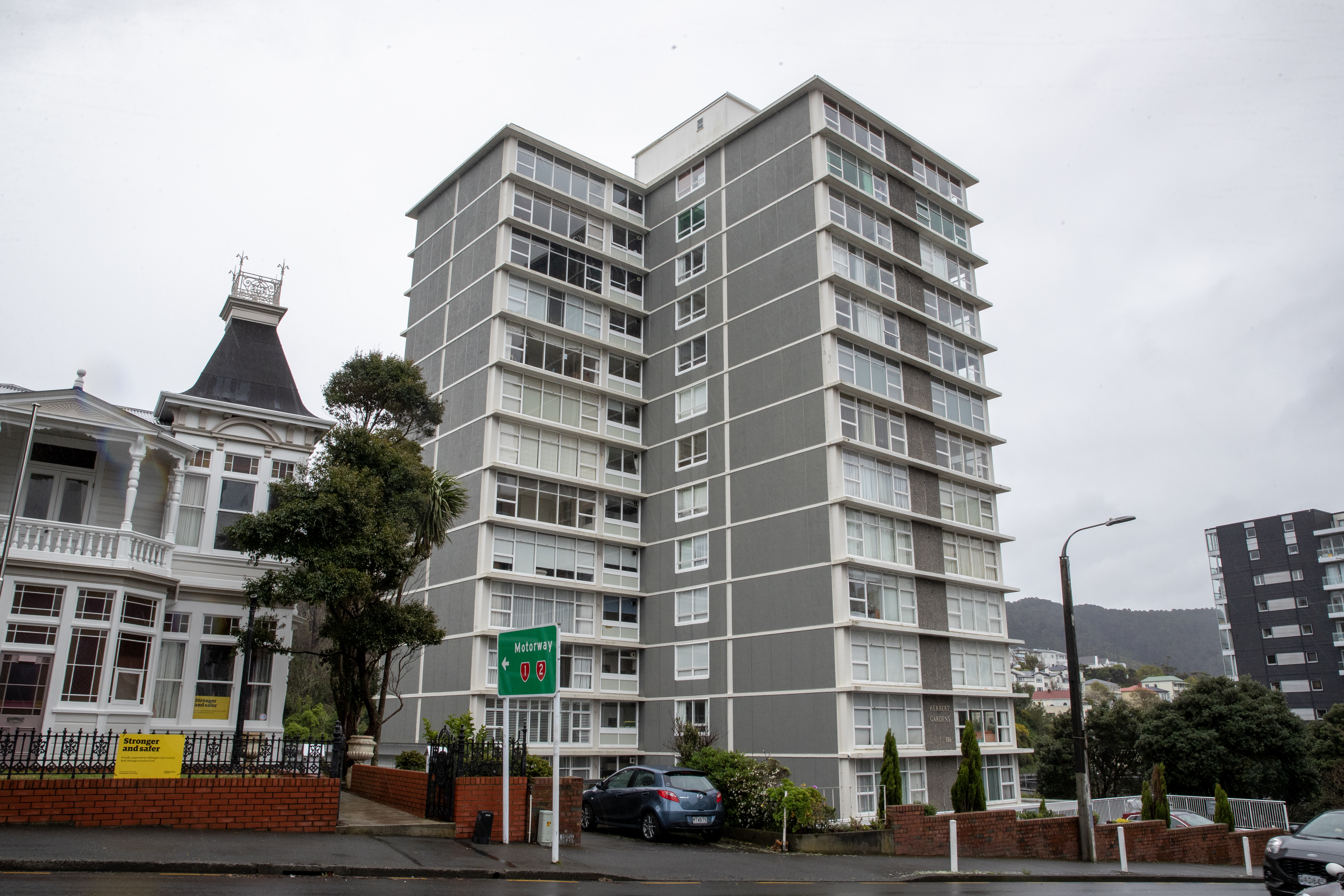 The 54-unit property was built in the mid-1960s and is operated under a company share structure. Photo / Mark Mitchell