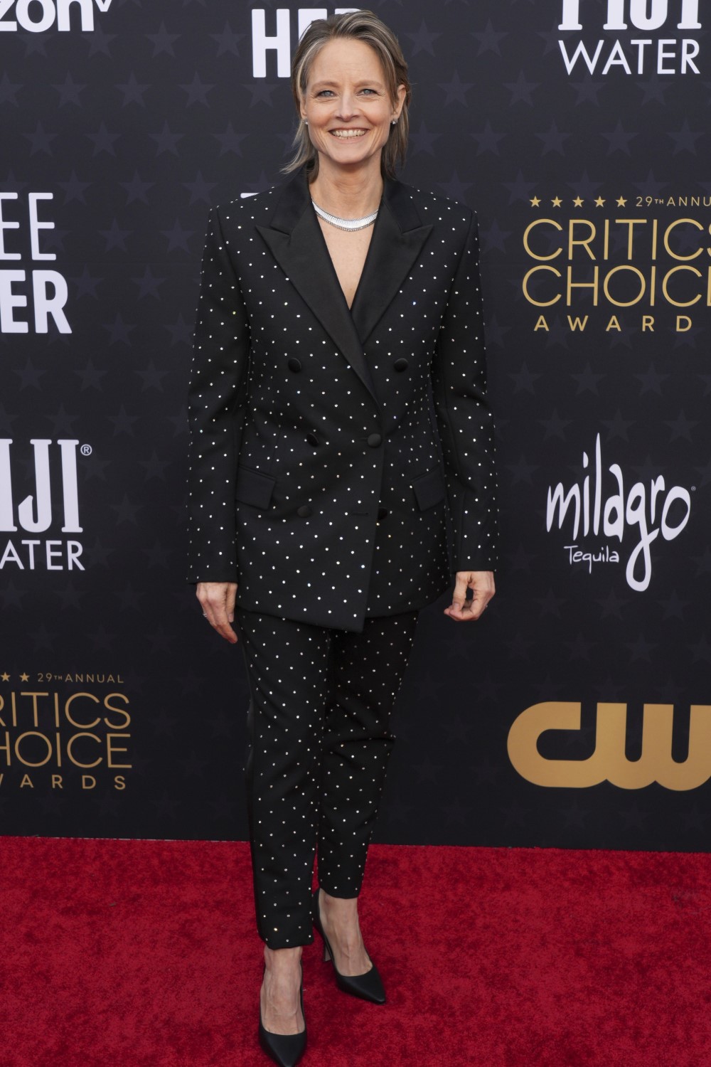 Jodie Foster at the 29th Critics Choice Awards. Photo / Jordan Strauss, AP